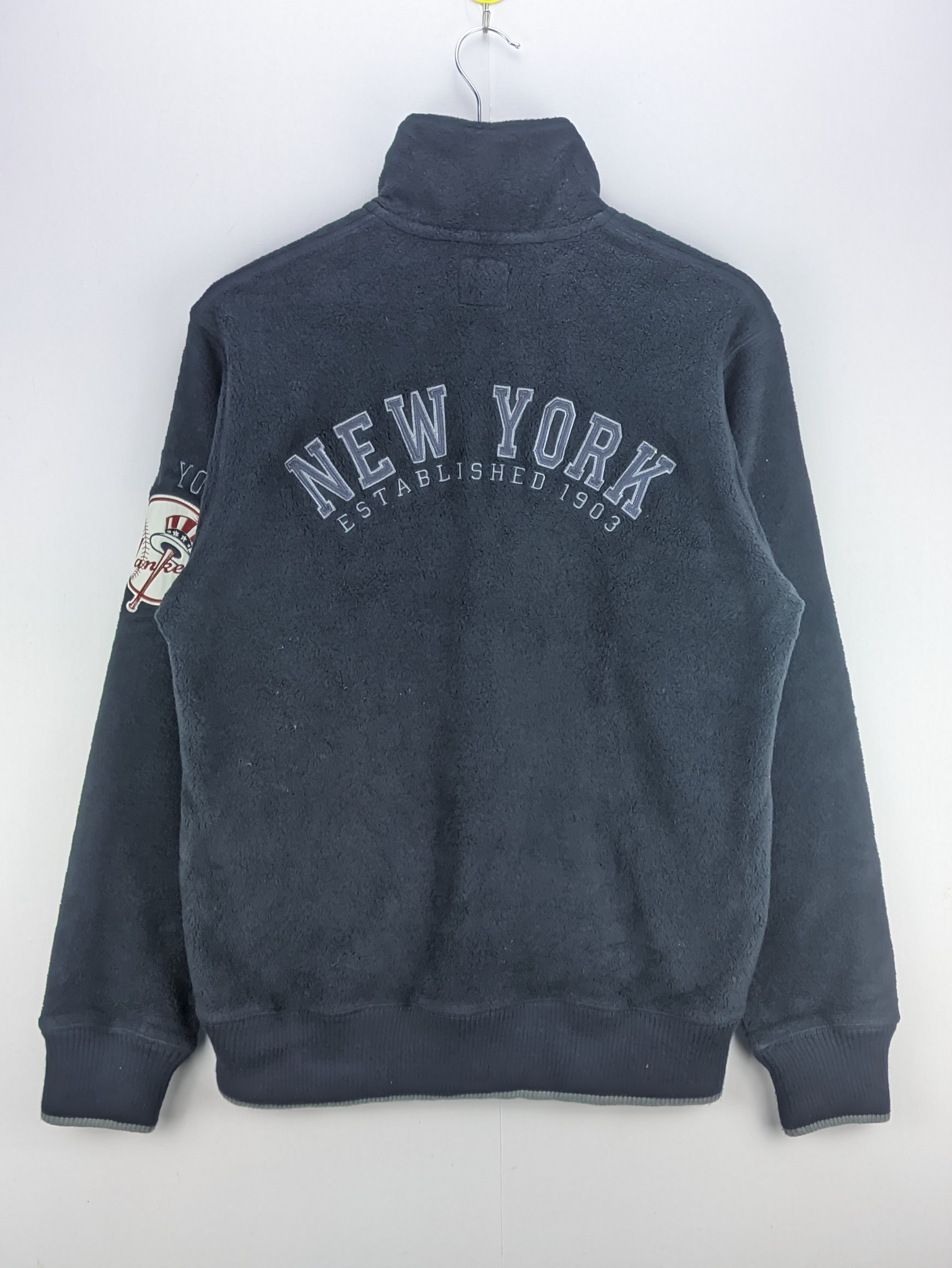 Uniqlo Steals🔥Fleece Sweater Quarter Zipper by Uniqlo NY Yankees Size US M / EU 48-50 / 2 - 4 Thumbnail