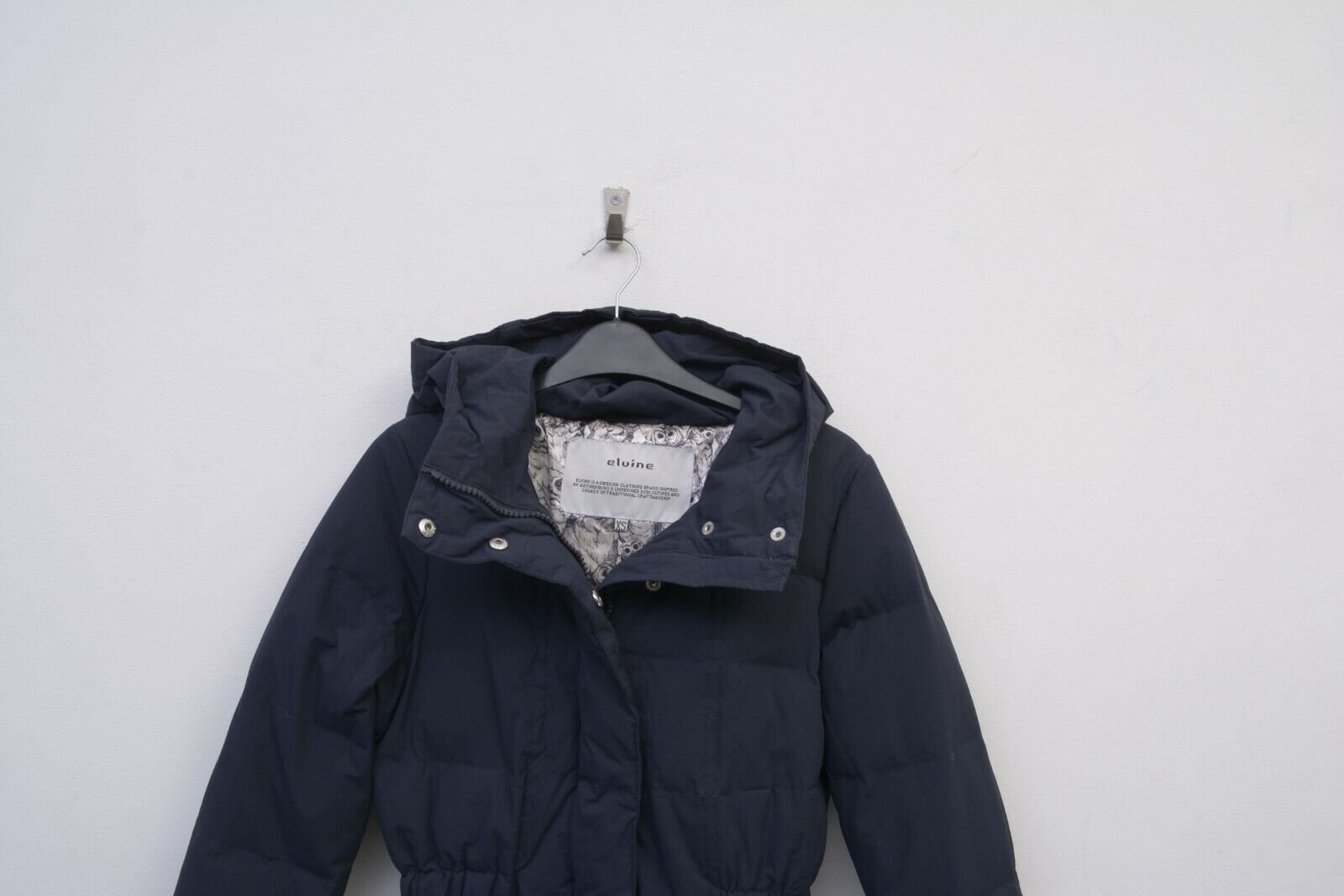 ELVINE NETTAN Puffer Jacket Women's Coat Ladies Long Down Padded Size XS / US 0-2 / IT 36-38 - 2 Thumbnail
