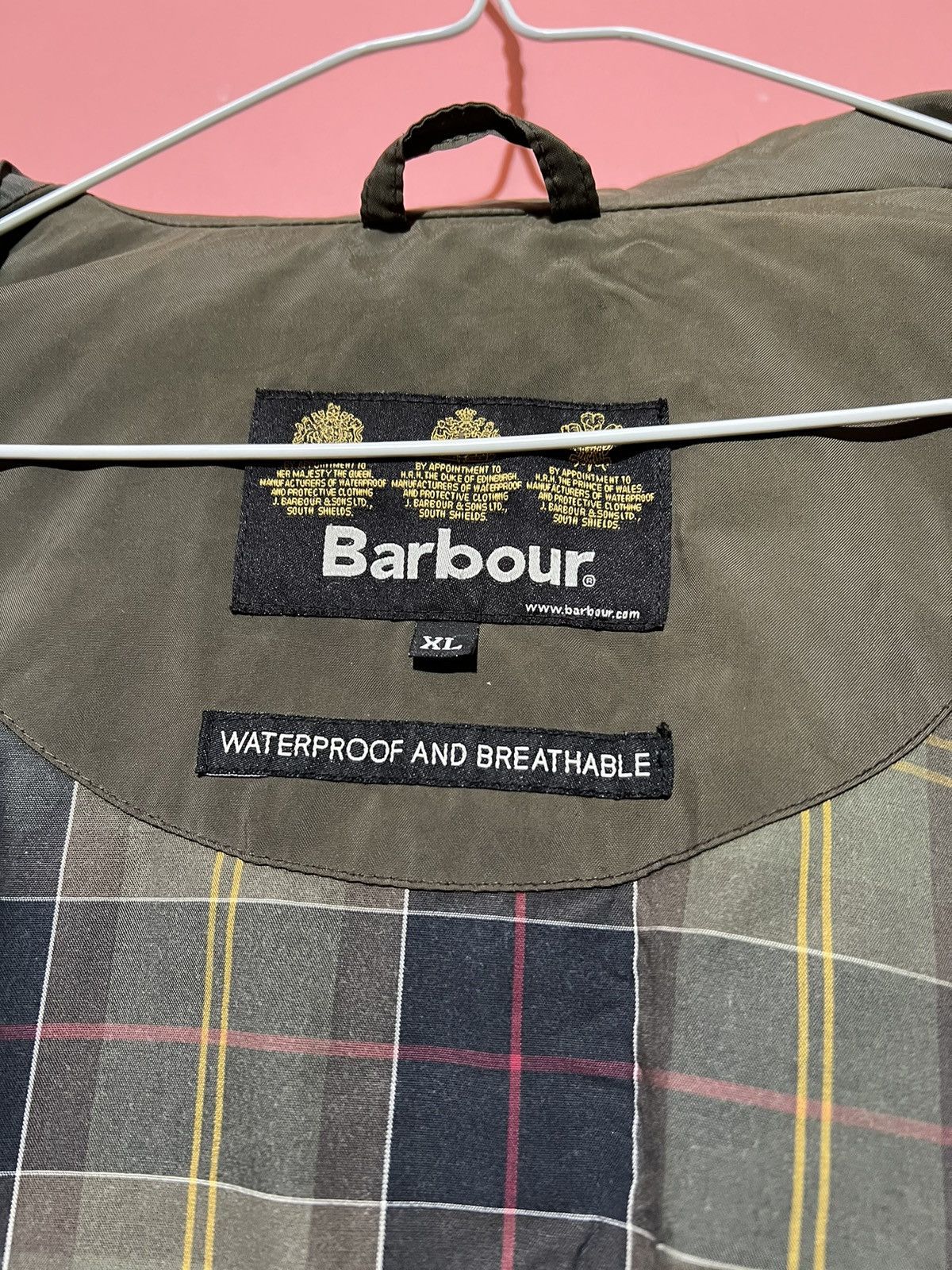 Barbour Barbour wotherptoof casual rain coat jacket Size US XL / EU 56 / 4 - 9 Thumbnail