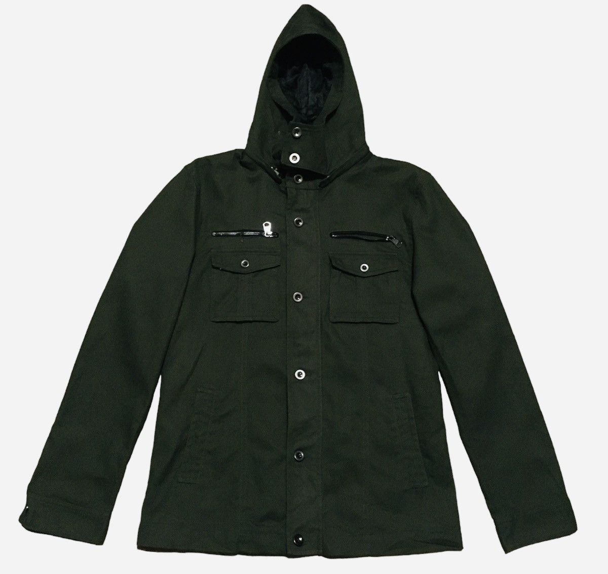 In The Attic × Vintage Rare Design Vintage Brand In The Attic Tactical Jacket 2000s Size US L / EU 52-54 / 3 - 1 Thumbnail