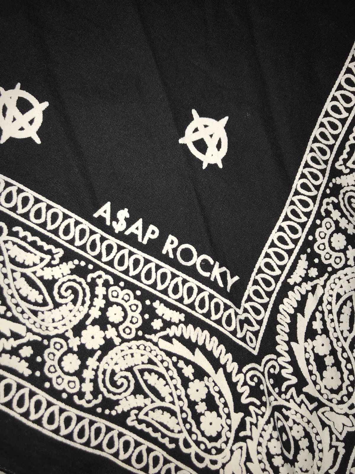 Asap Rocky A$AP ROCKY BANDANA Size ONE SIZE - 2 Preview