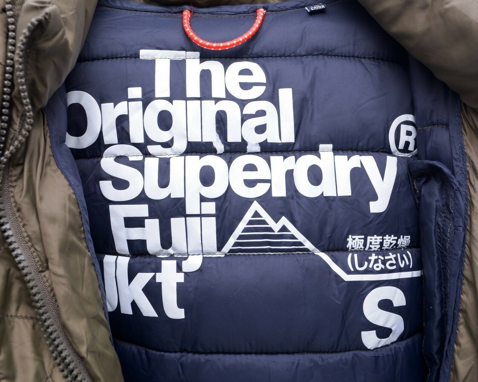 Superdry Fuji Puffer Jacket Women Coat Hooded Padded Zip Up Outerwear Size S / US 4 / IT 40 - 8 Thumbnail