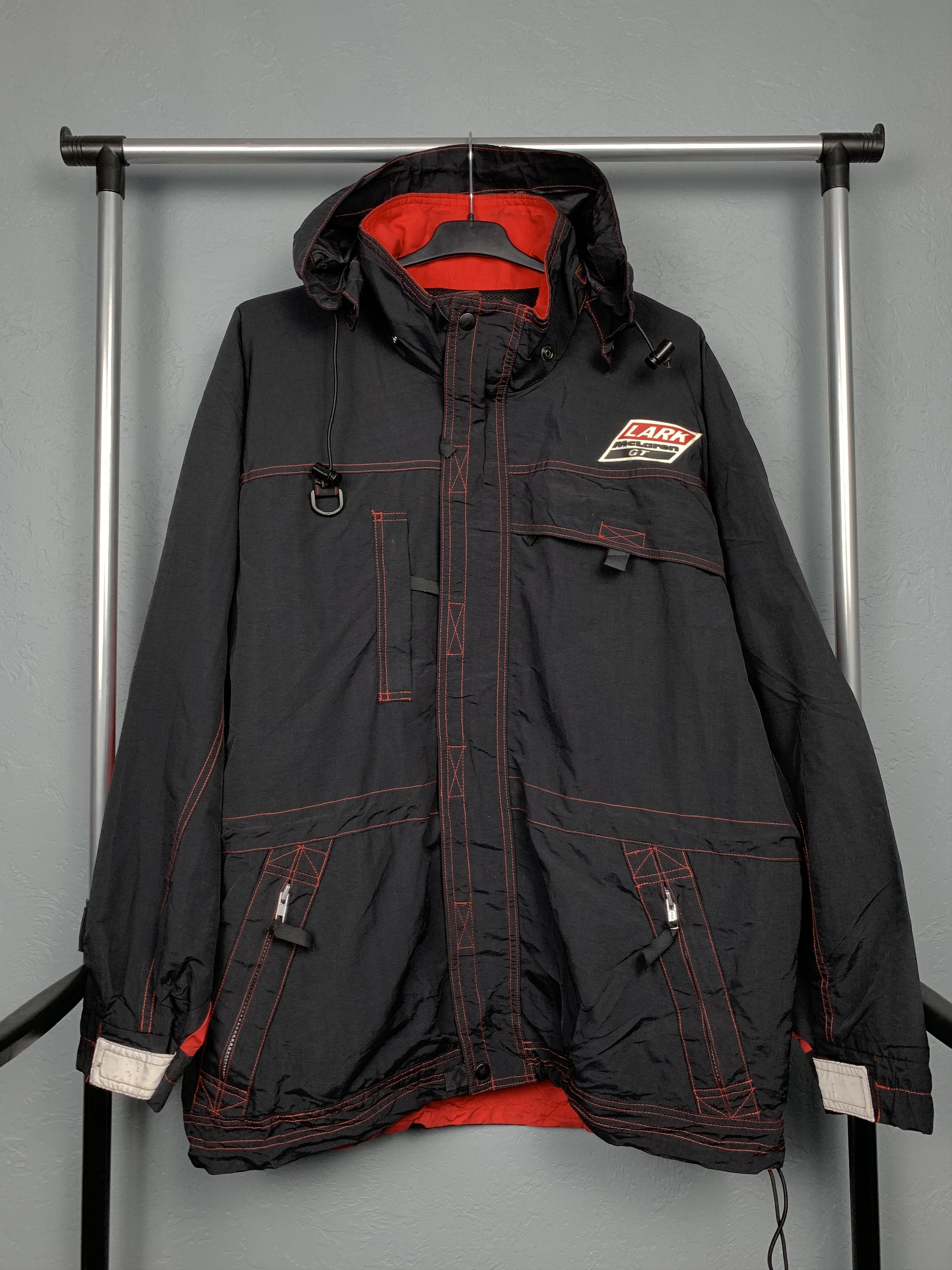 Formula 1 × Vintage McLaren Lark GT 90s Vintage Racing Windbreaker Jacket Size US XL / EU 56 / 4 - 1 Thumbnail