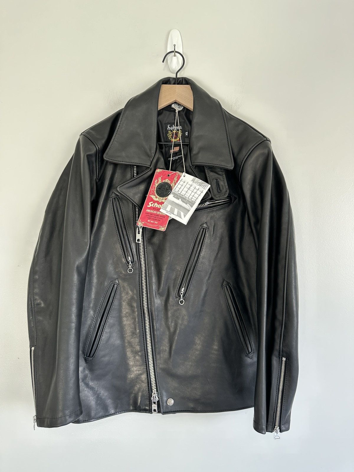 Engineered Garments Schott Engineered Garments FW21 Leather Motorcycle ...