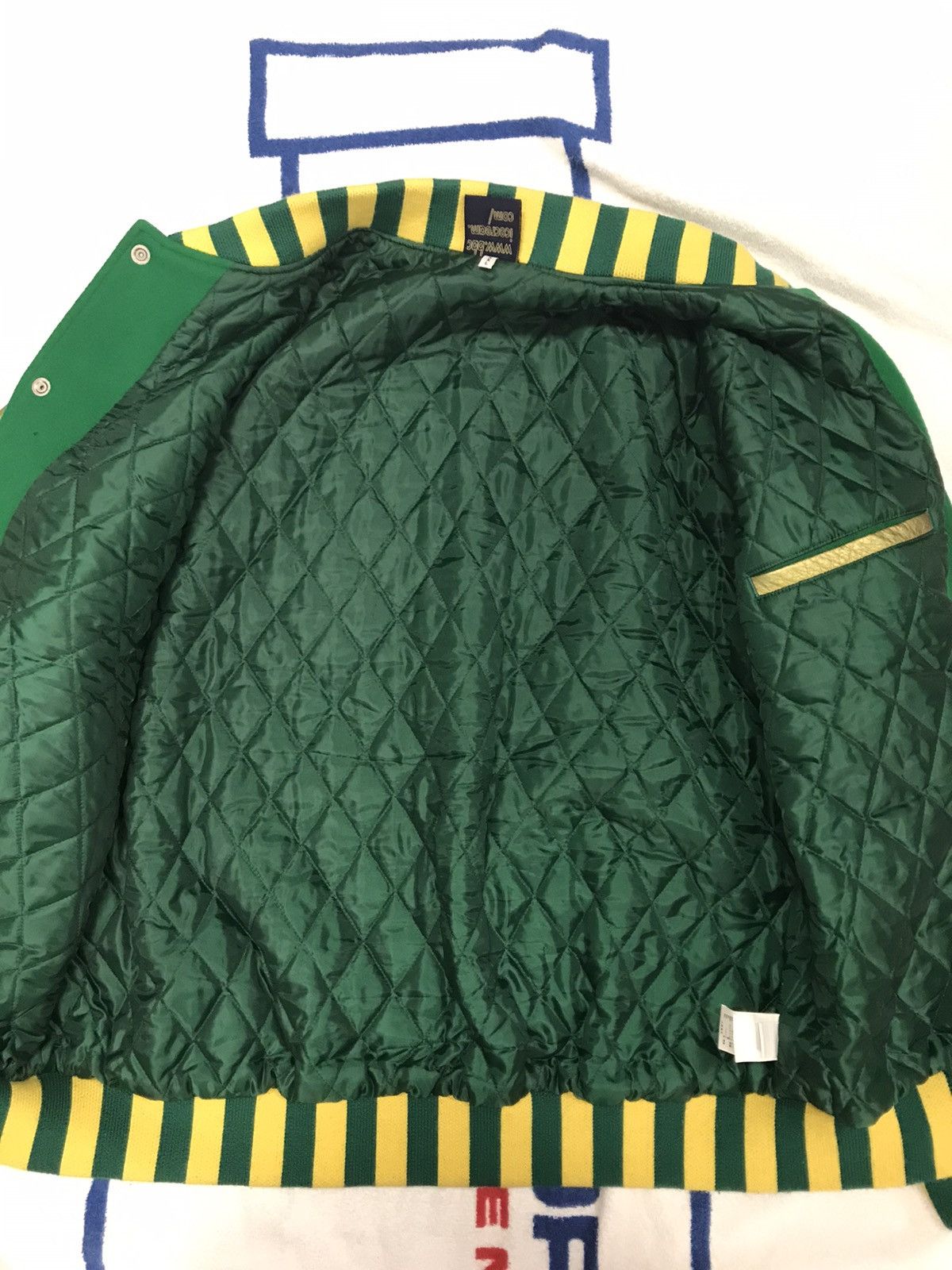 Billionaire Boys Club BBC Helmet Varsity Jacket Season 5 2007 Size US XXL / EU 58 / 5 - 12 Thumbnail