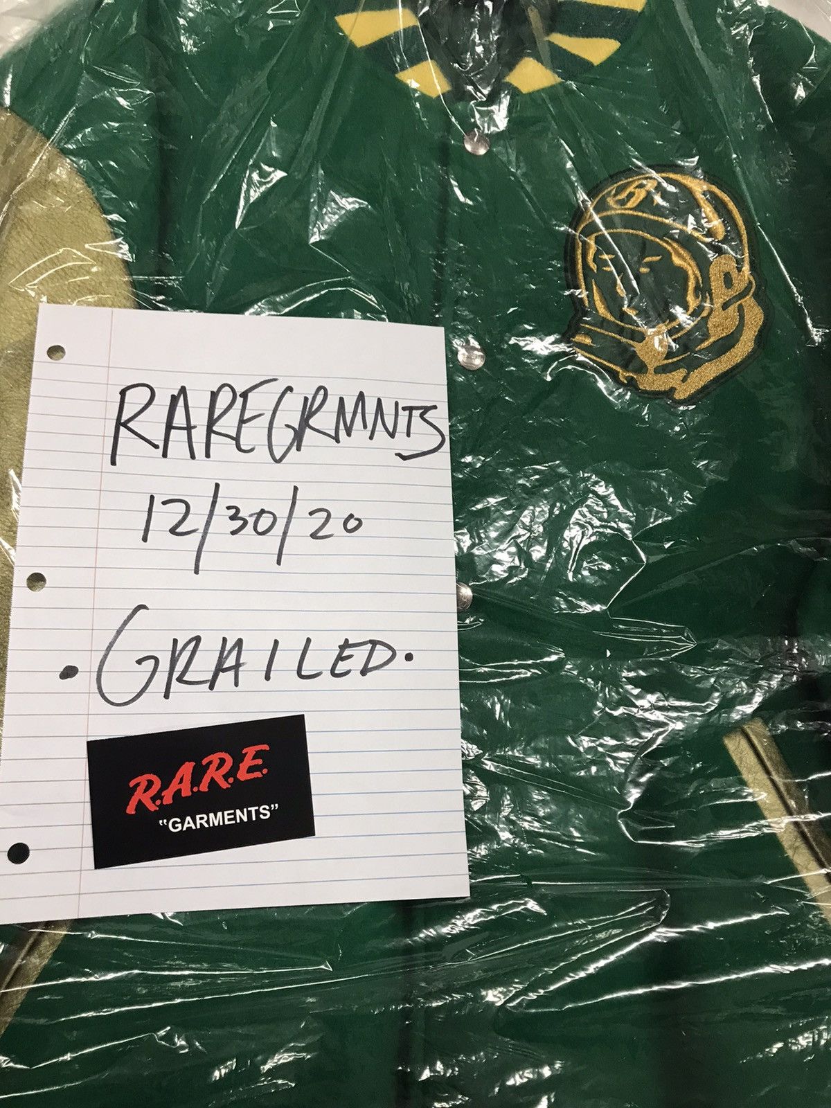 Billionaire Boys Club BBC Helmet Varsity Jacket Season 5 2007 Size US XXL / EU 58 / 5 - 15 Thumbnail