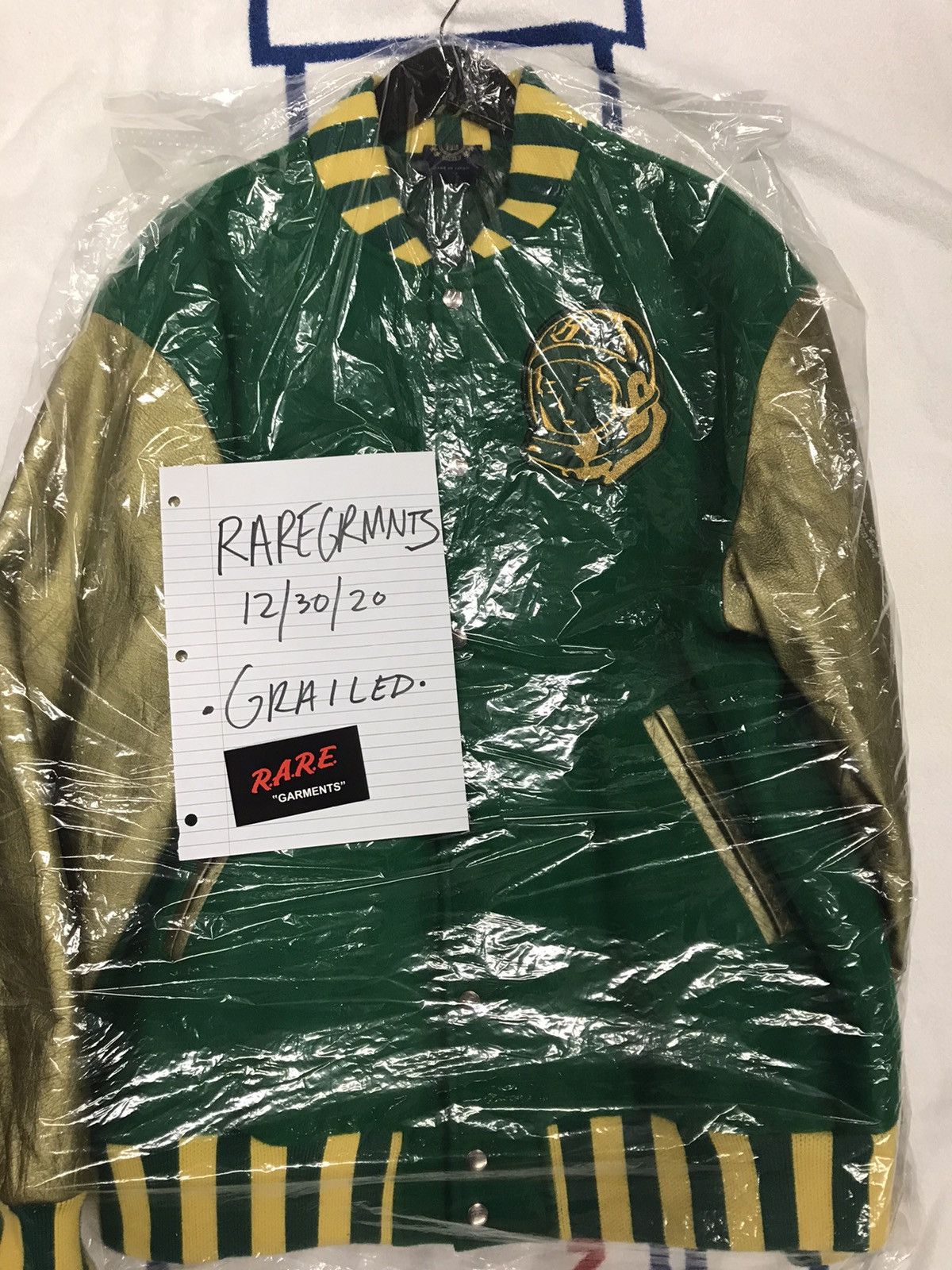 Billionaire Boys Club BBC Helmet Varsity Jacket Season 5 2007 Size US XXL / EU 58 / 5 - 14 Thumbnail
