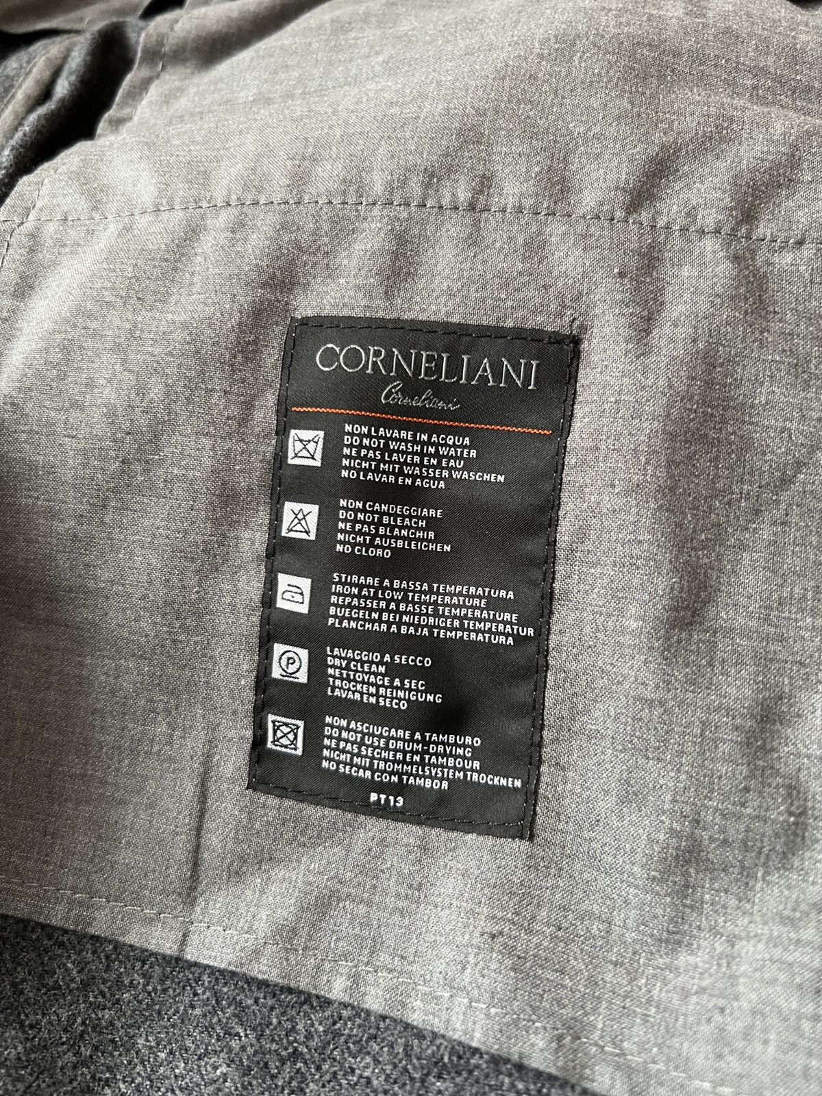 Corneliani Corneliani Grey Wool Trousers Size US 32 / EU 48 - 7 Thumbnail