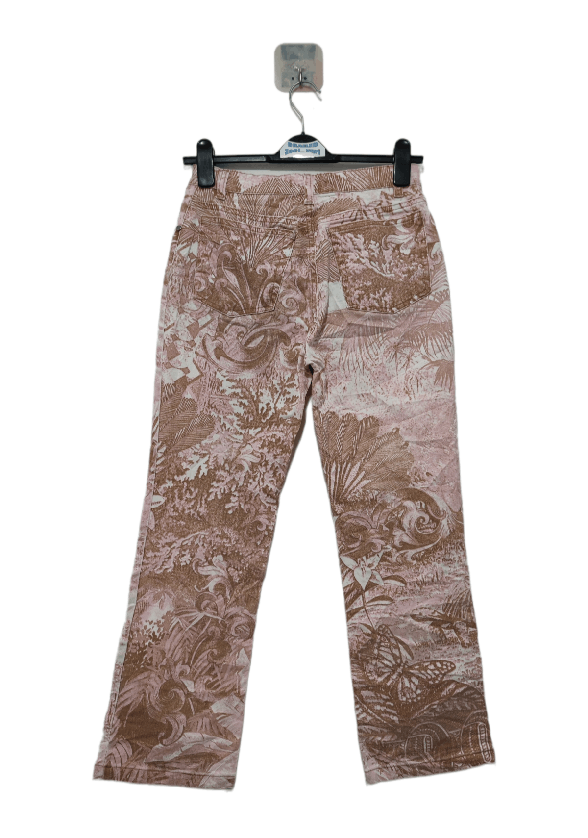 Roberto Cavalli Roberto Cavalli Full Print Jeans Stork in the florest Size US 28 / EU 44 - 2 Thumbnail