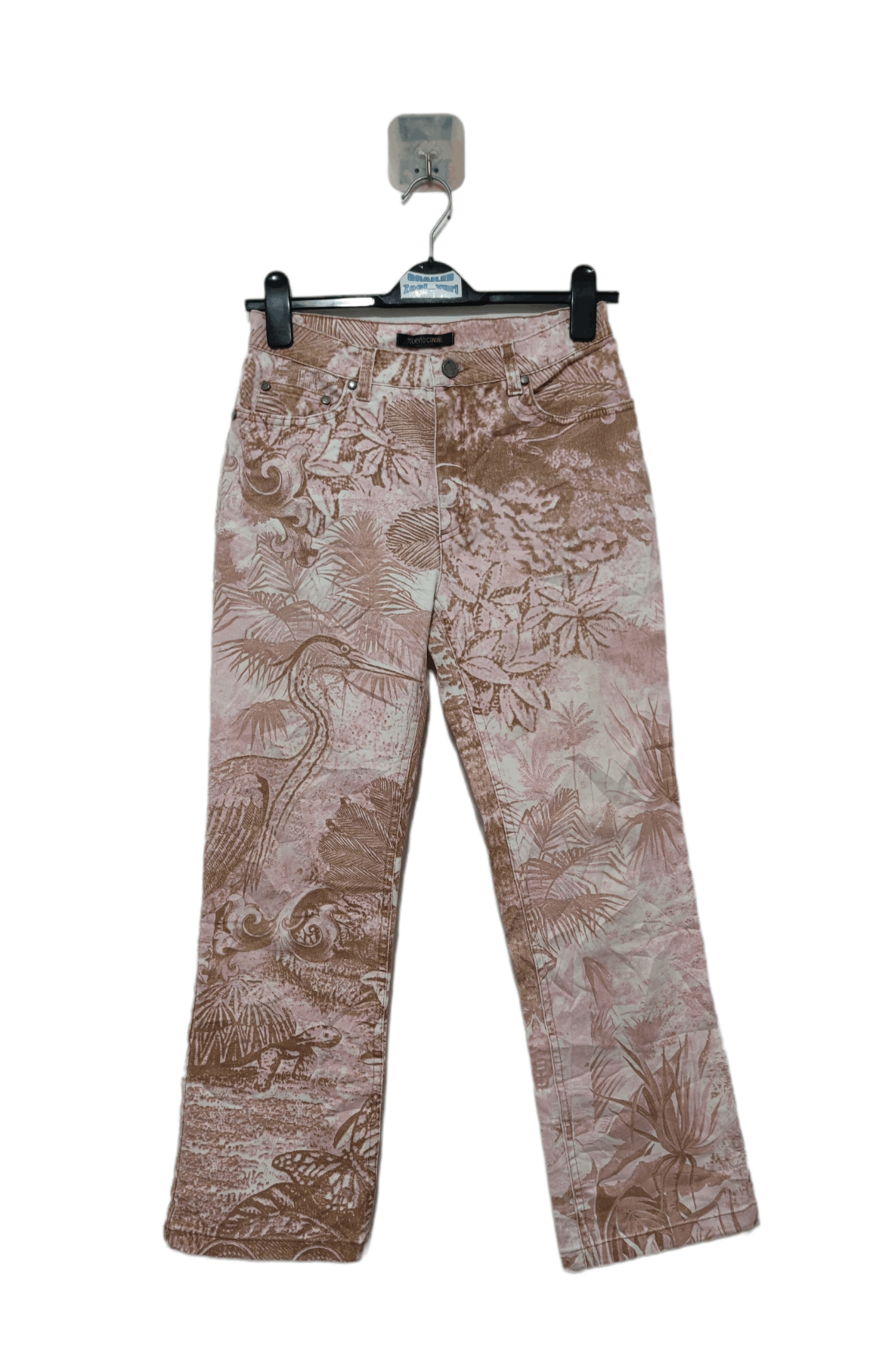 Roberto Cavalli Roberto Cavalli Full Print Jeans Stork in the florest Size US 28 / EU 44 - 1 Thumbnail