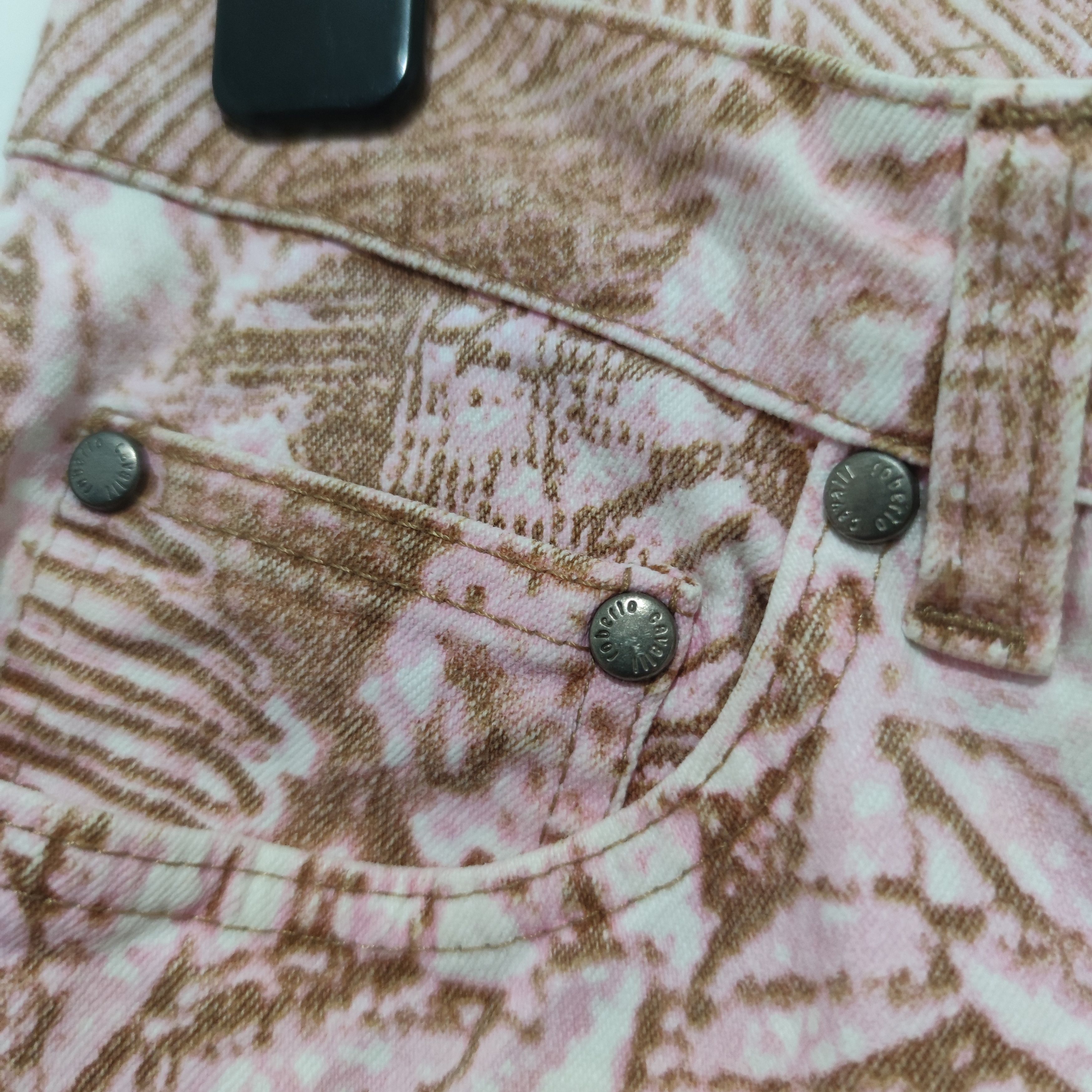 Roberto Cavalli Roberto Cavalli Full Print Jeans Stork in the florest Size US 28 / EU 44 - 9 Thumbnail