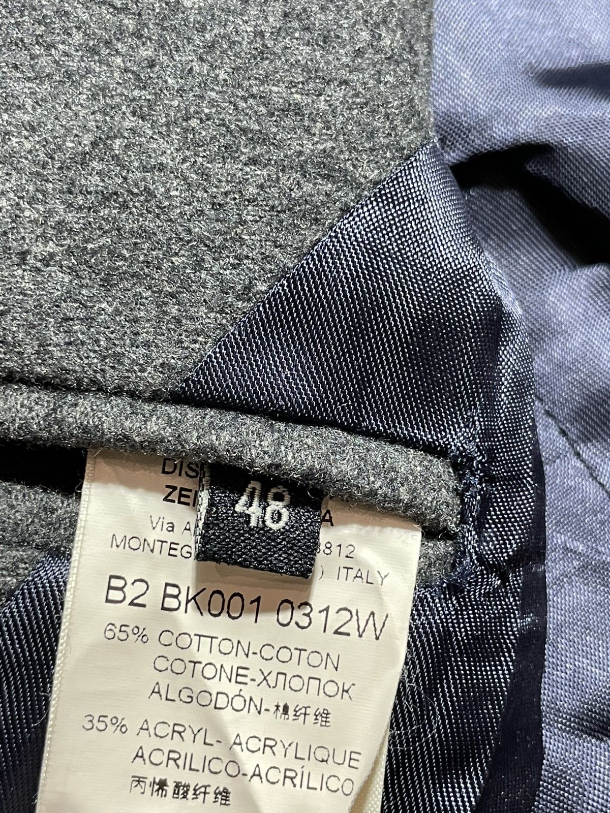 Dirk Bikkembergs Dirk Bikkembergs Wool Jacket Size US M / EU 48-50 / 2 - 12 Thumbnail