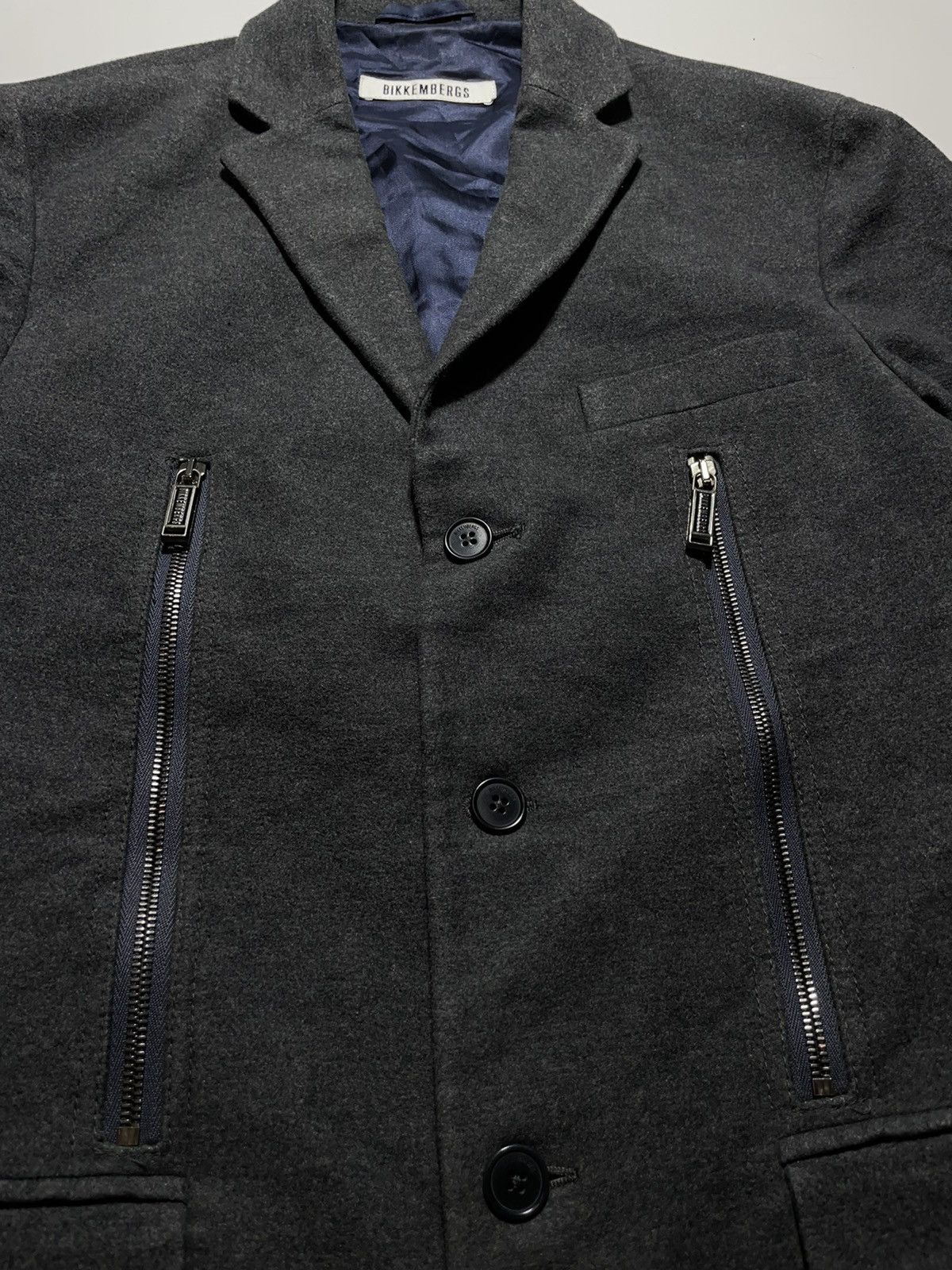 Dirk Bikkembergs Dirk Bikkembergs Wool Jacket Size US M / EU 48-50 / 2 - 3 Thumbnail