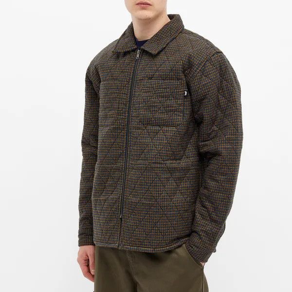 トップス stussy QUILTED PLAID SHIRT JACKET s 621553-previewer.jpg