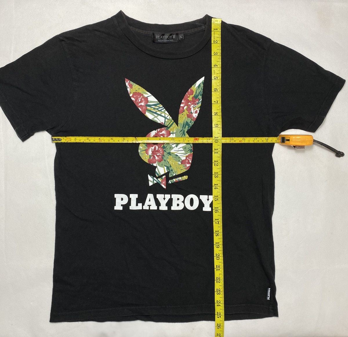 Playboy × Vintage Playboy Vintage 90s Big logo bunny t-shirt off Japan tropica Size US M / EU 48-50 / 2 - 6 Thumbnail