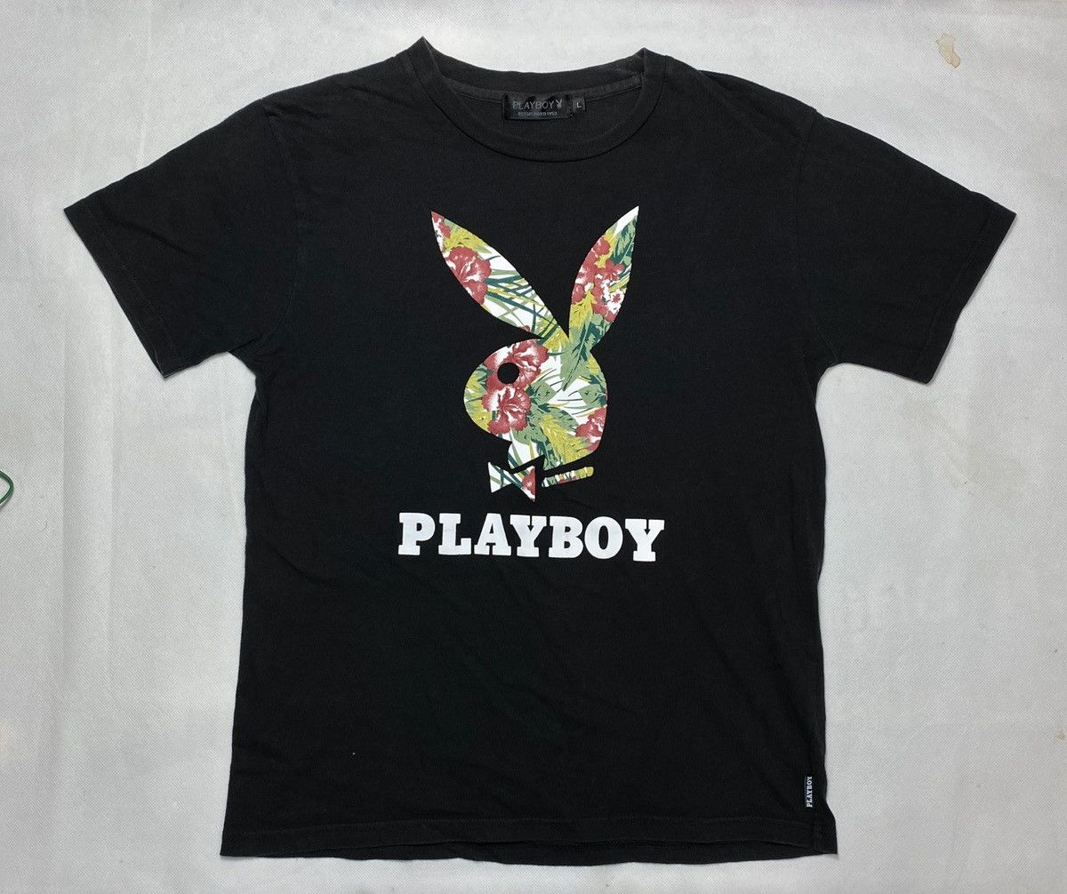 Playboy × Vintage Playboy Vintage 90s Big logo bunny t-shirt off Japan tropica Size US M / EU 48-50 / 2 - 7 Thumbnail