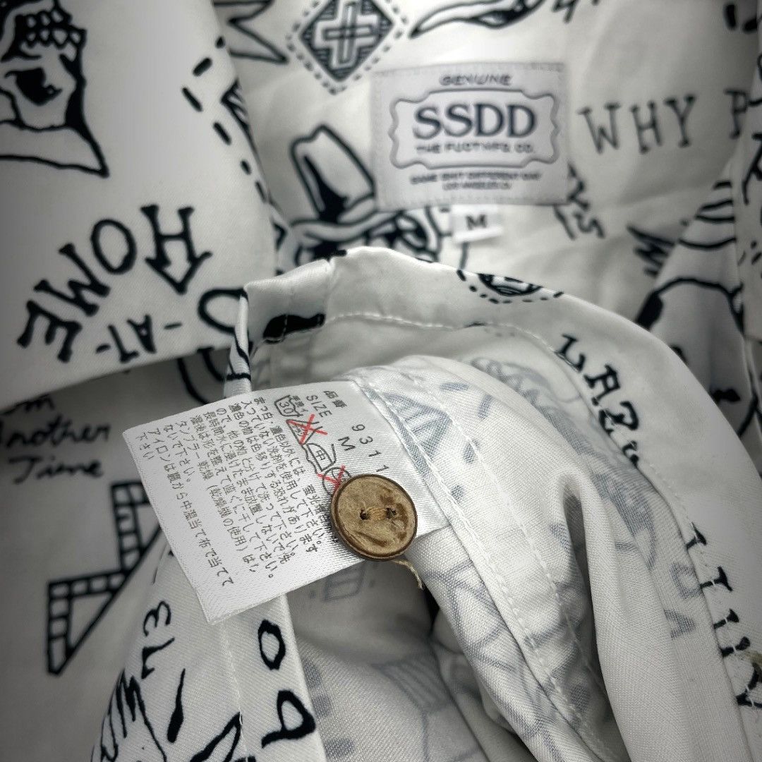 FUCT ‘Same Shit, Different Day’ - Silk - S/S Open Collar Shirt Size US M / EU 48-50 / 2 - 4 Thumbnail