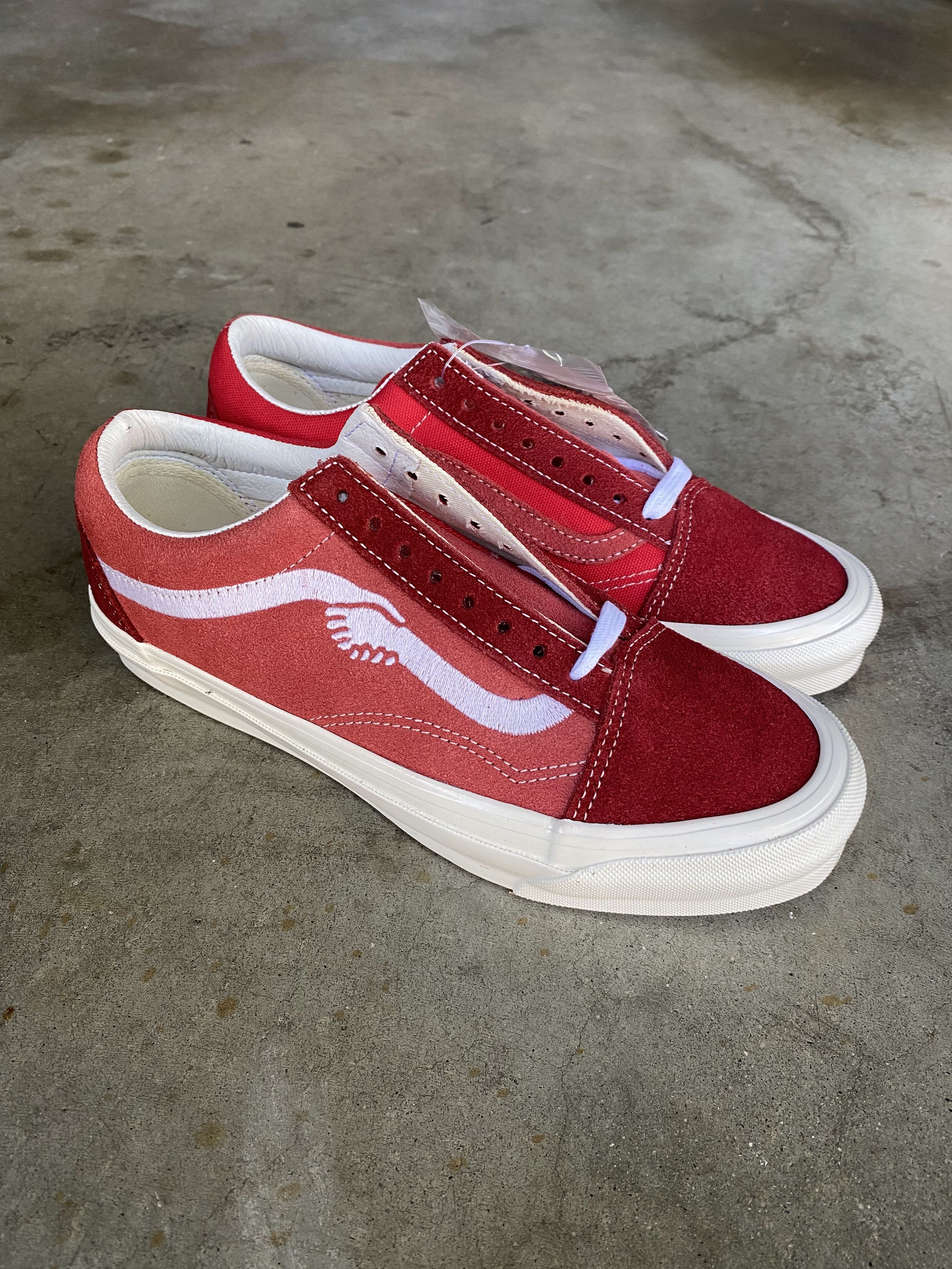 Notre Chicago × Vans DS Notre Vans Old Skool Red Size 7 Grailed