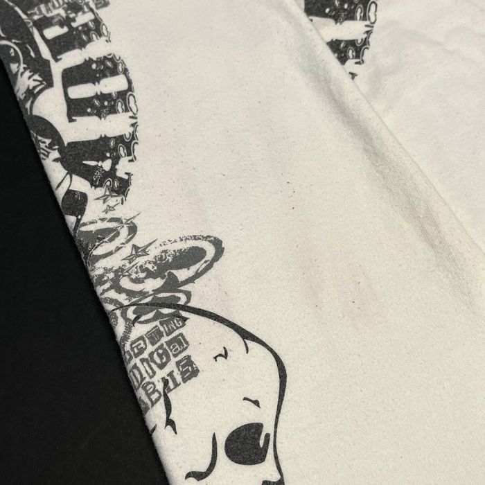 Vintage SRH Spade & Skull Graphic T Shirt Double Sided White | Grailed