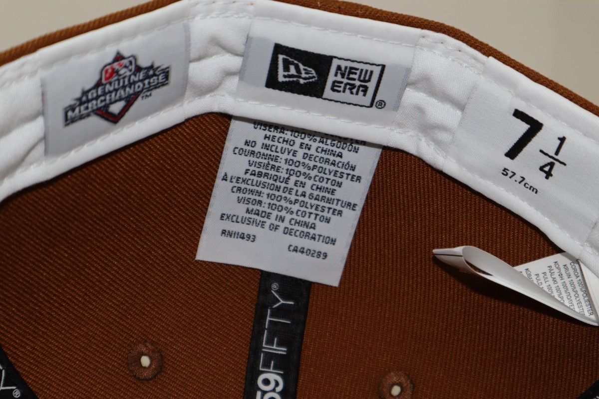 New Era 7 1/4 Buffalo Bisons 25th Anni. Cord Brim Size ONE SIZE - 5 Thumbnail