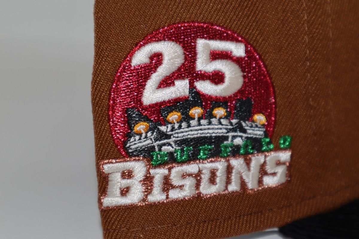 New Era 7 1/4 Buffalo Bisons 25th Anni. Cord Brim Size ONE SIZE - 7 Thumbnail