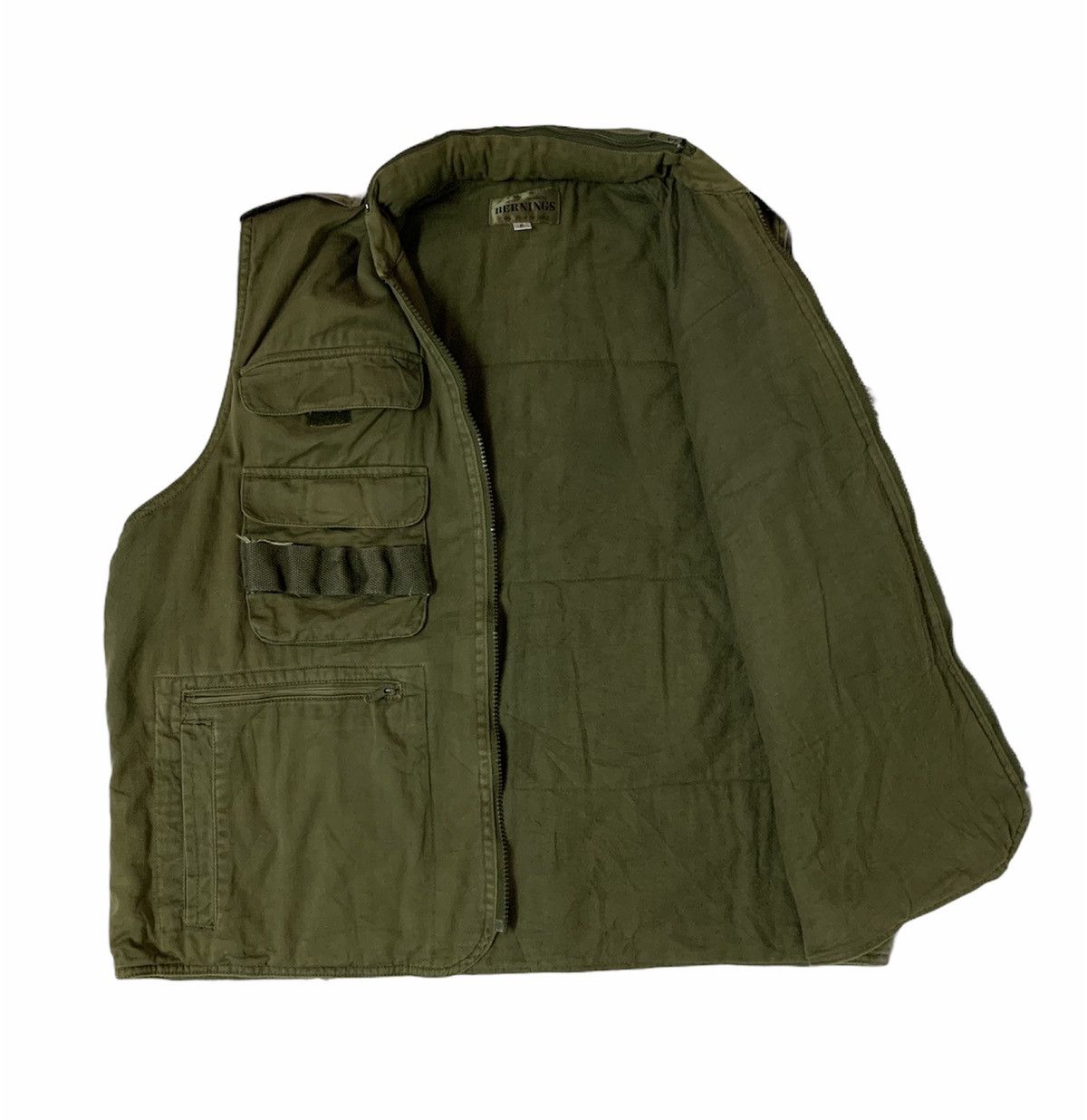 Japanese Brand Bernings Tactical Military Multipocket Vest Size US XL / EU 56 / 4 - 6 Thumbnail