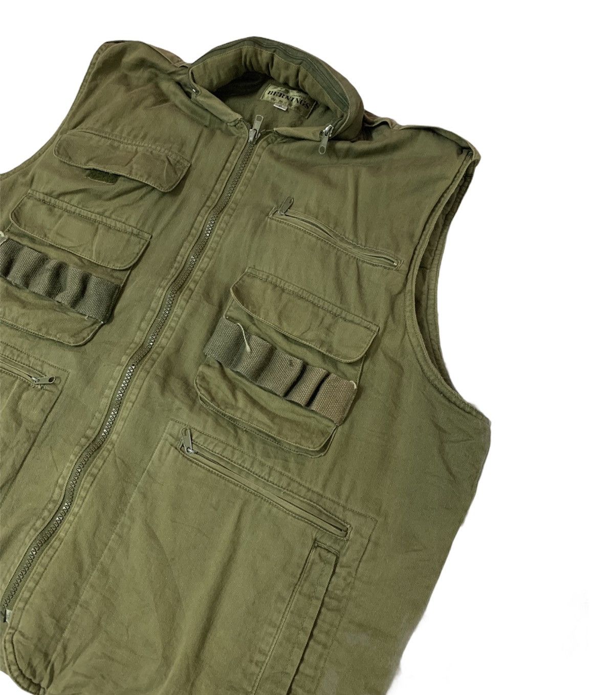 Japanese Brand Bernings Tactical Military Multipocket Vest Size US XL / EU 56 / 4 - 4 Thumbnail