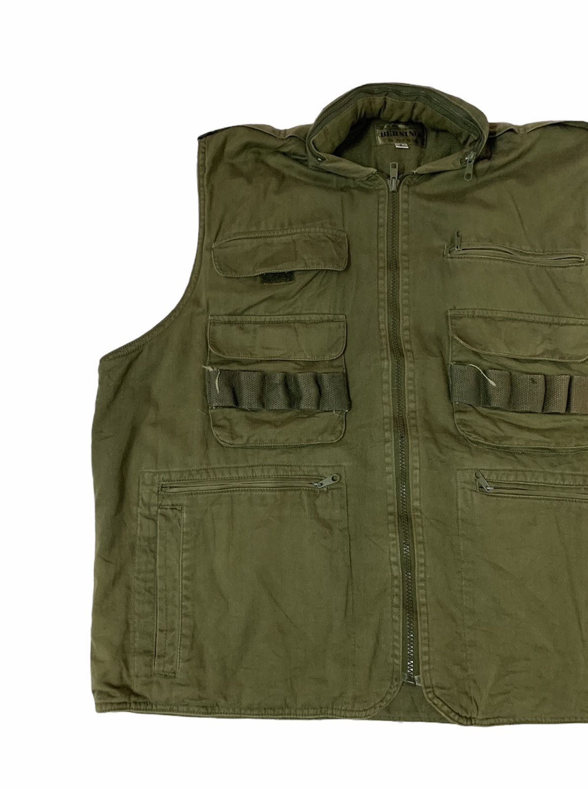 Japanese Brand Bernings Tactical Military Multipocket Vest Size US XL / EU 56 / 4 - 5 Thumbnail