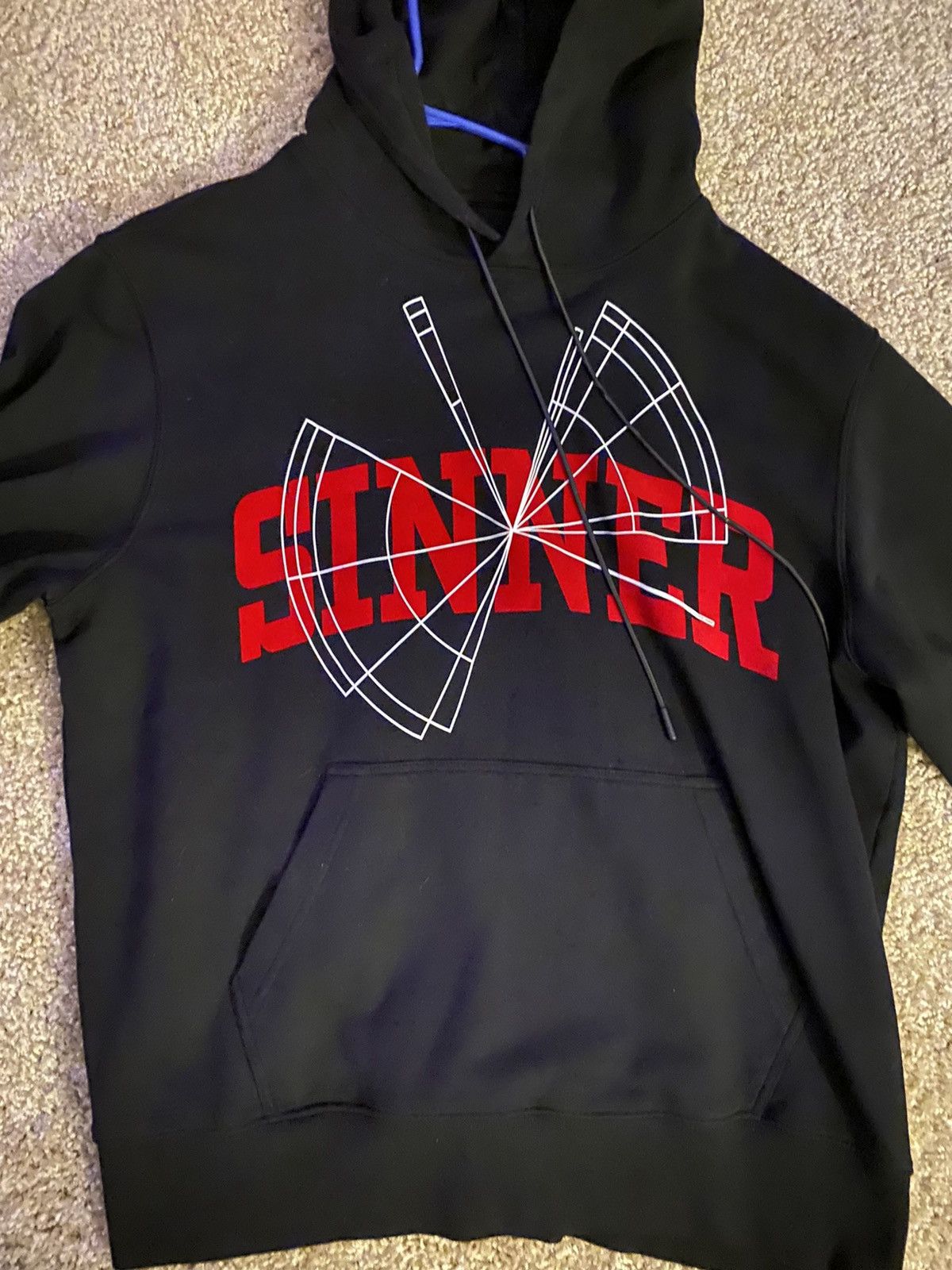 Rta RtA DION HOODIE BLACK SINNER SCANNER Size US M / EU 48-50 / 2 - 3 Thumbnail