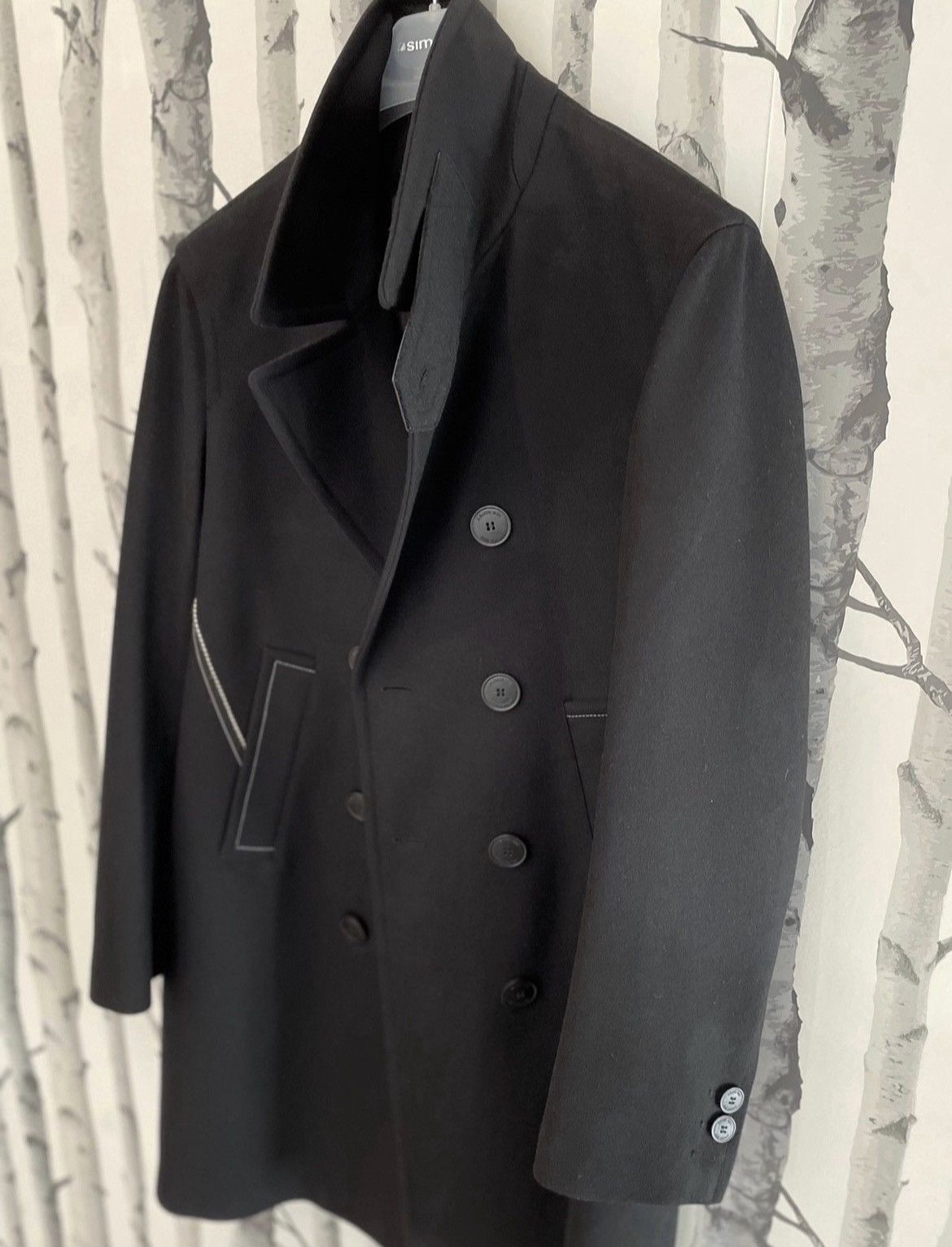 Neil Barrett Double-Breasted Wool Coat Size US M / EU 48-50 / 2 - 6 Thumbnail