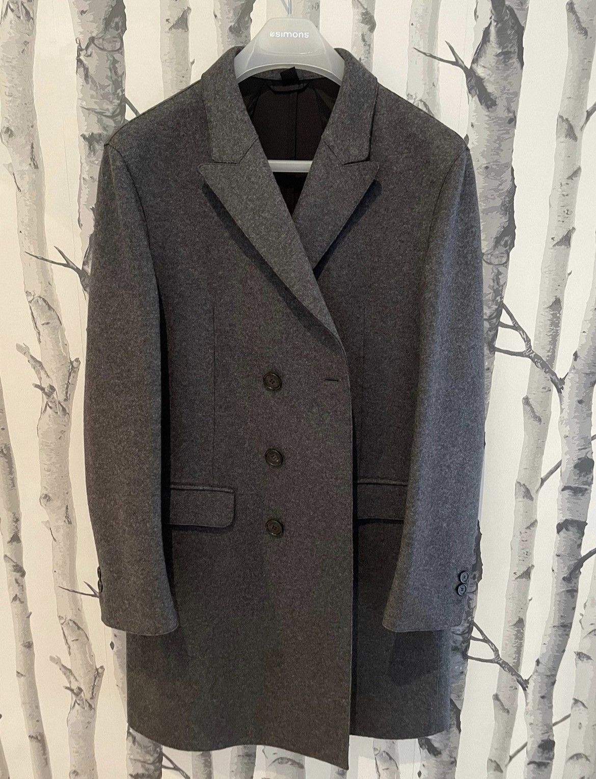 Neil Barrett Double-Breasted Wool Coat Size US L / EU 52-54 / 3 - 2 Thumbnail