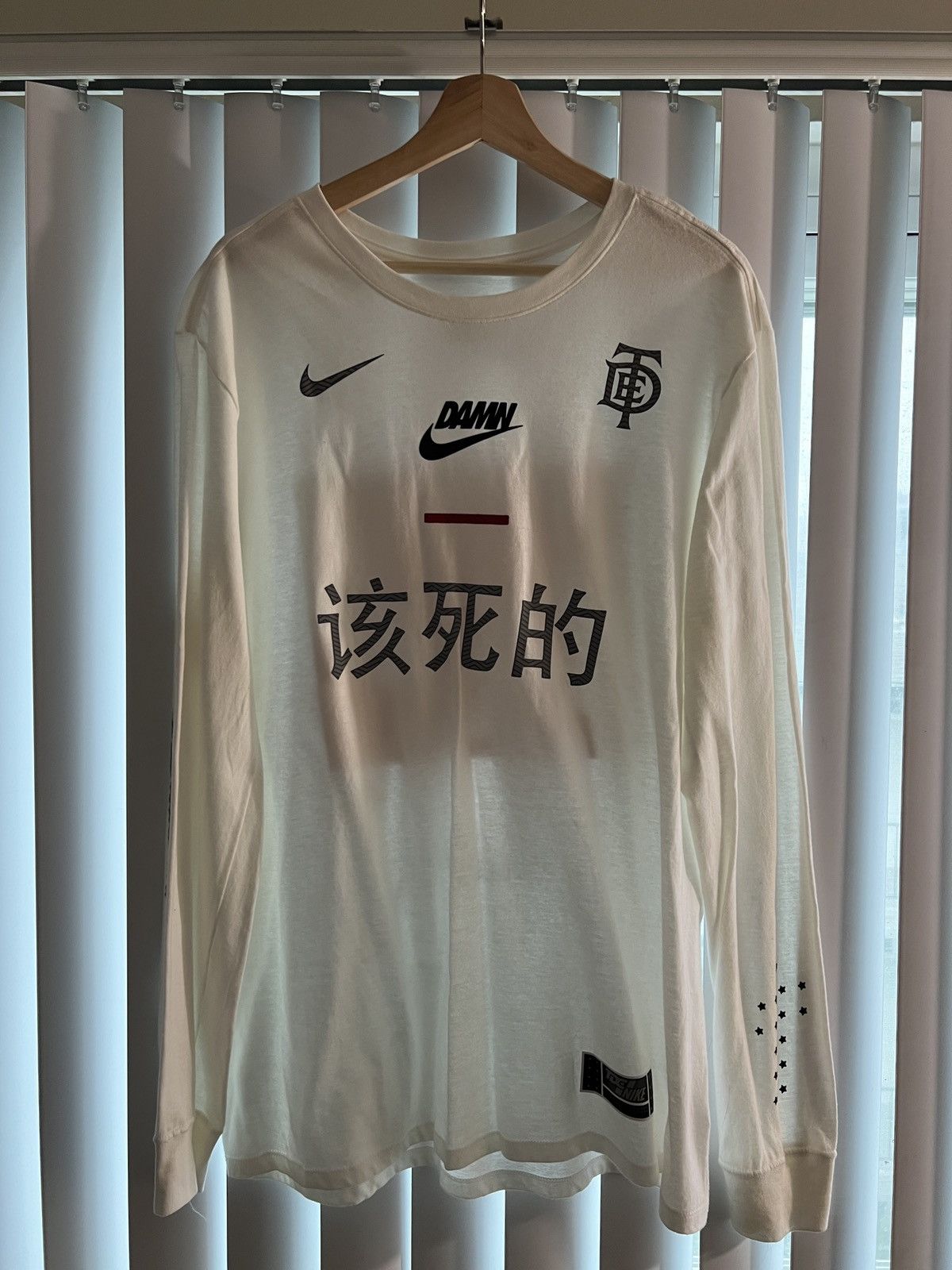 tde x nike swoosh long sleeve