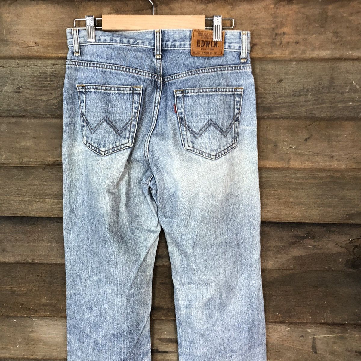 Edwin Edwin Blue Distressed Denim Pants #5130 Size US 29 - 10 Thumbnail