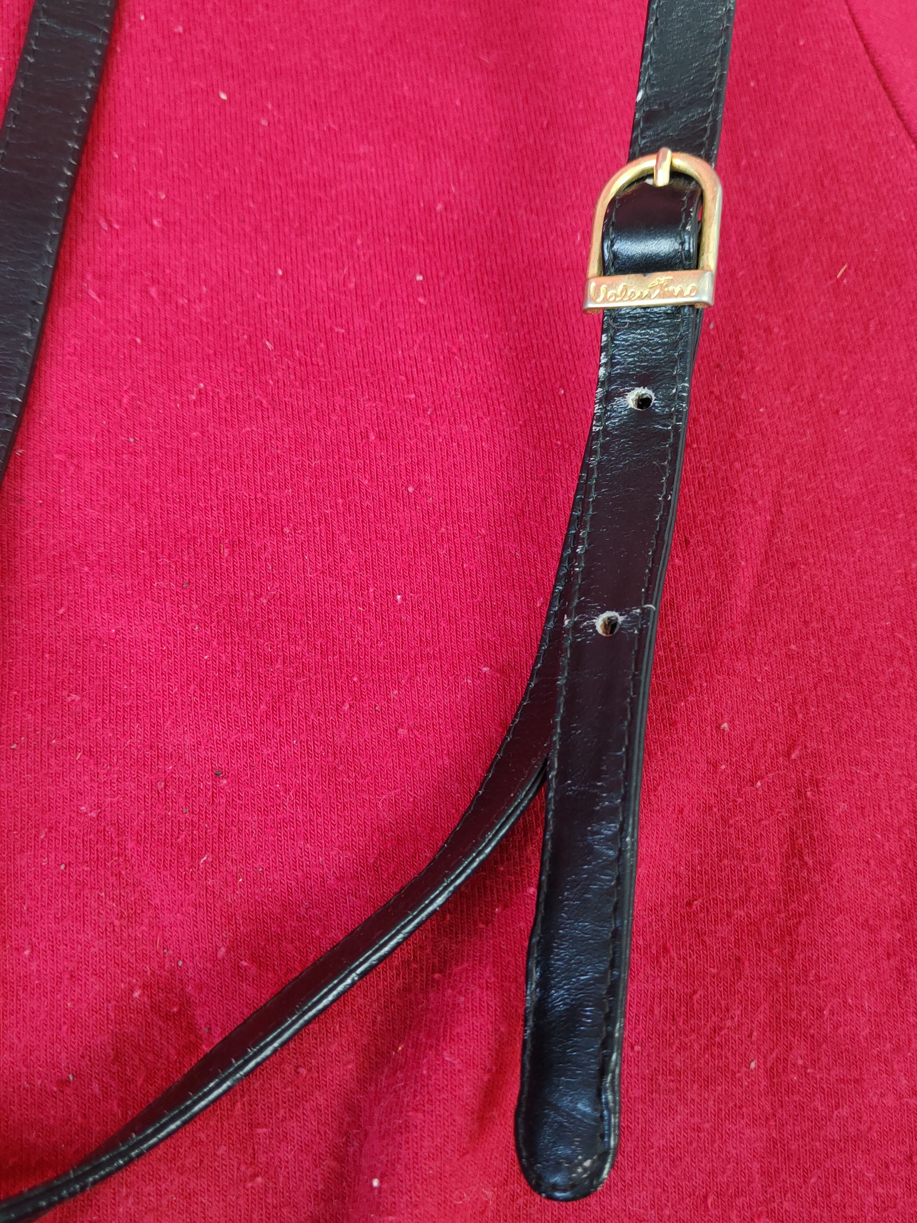 Japanese Brand Mario Valentino Black Crossbody sling Bag #SB043 Size ONE SIZE - 3 Thumbnail