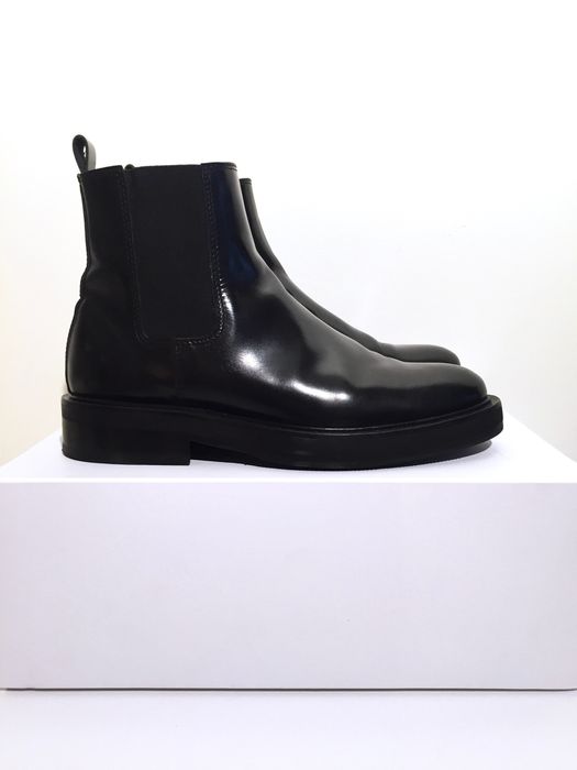 Carven Black Leather Chelsea Boots Size US 6.5 / EU 39-40 - 1 Preview