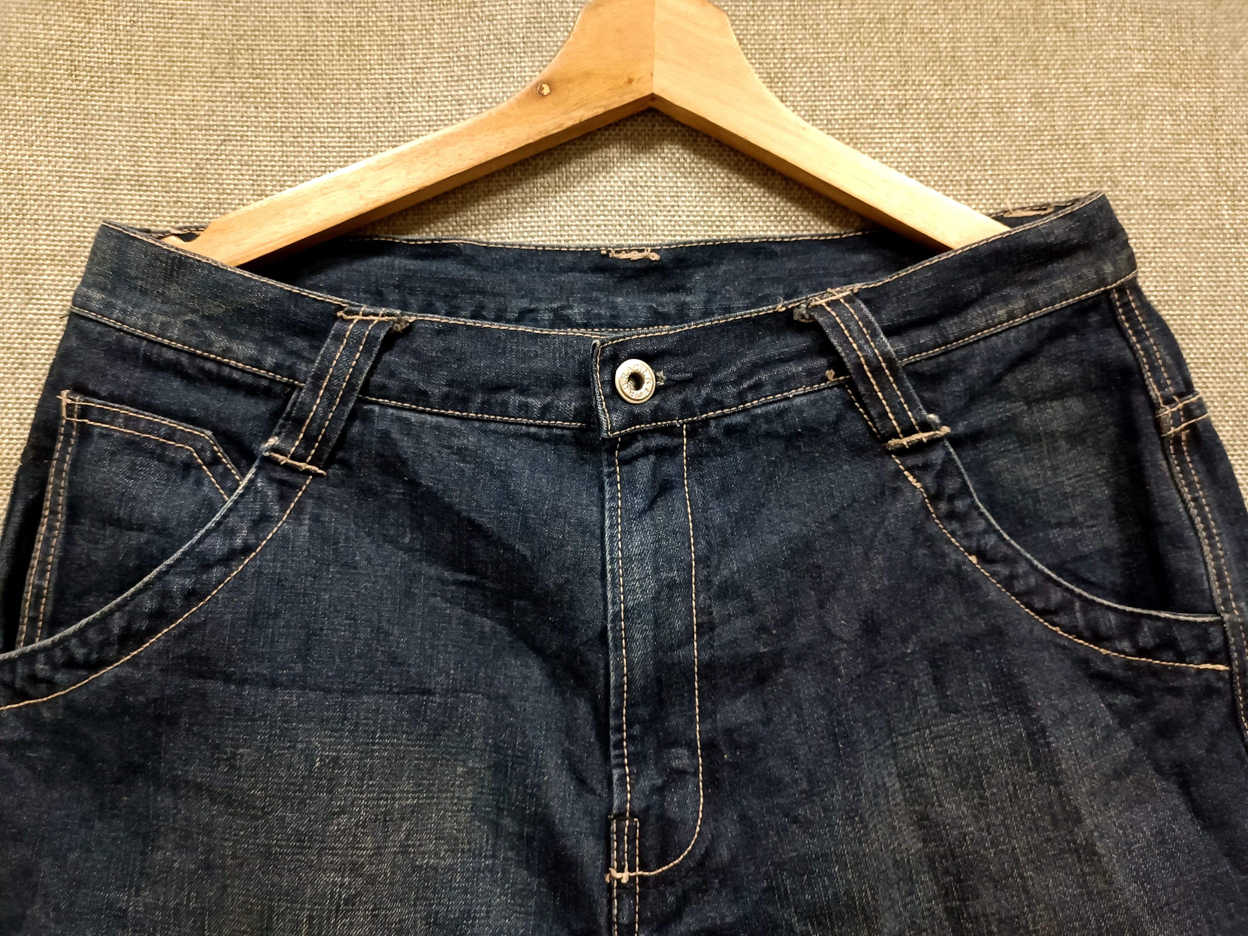 Ford Vintage Ford Racing Y2K Baggy Denim Carpenter Shorts Size US 32 / EU 48 - 4 Thumbnail