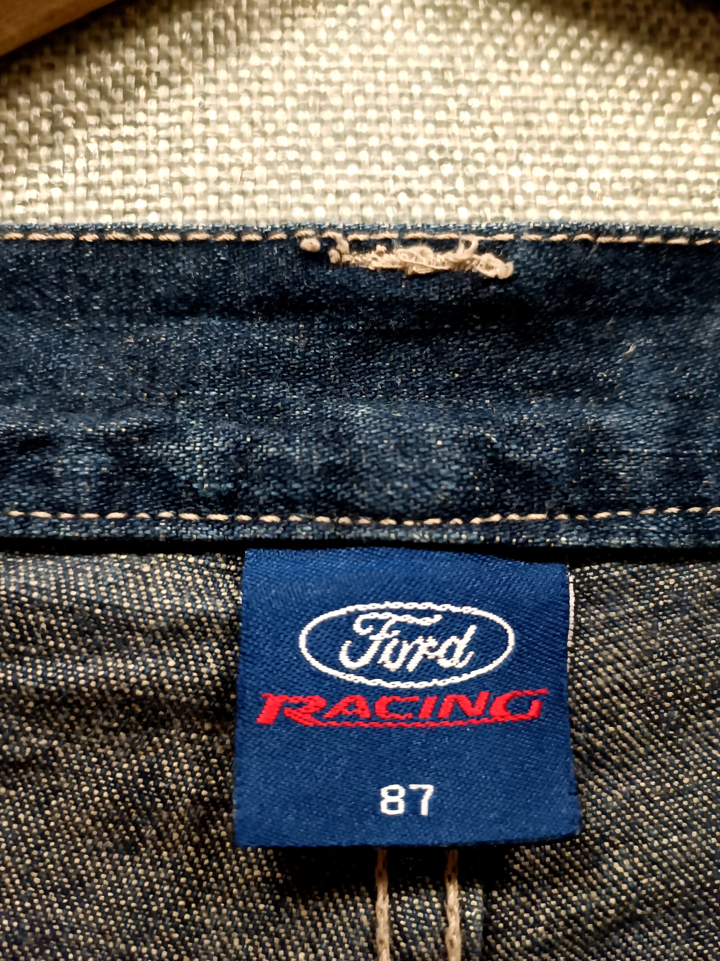 Ford Vintage Ford Racing Y2K Baggy Denim Carpenter Shorts Size US 32 / EU 48 - 6 Thumbnail