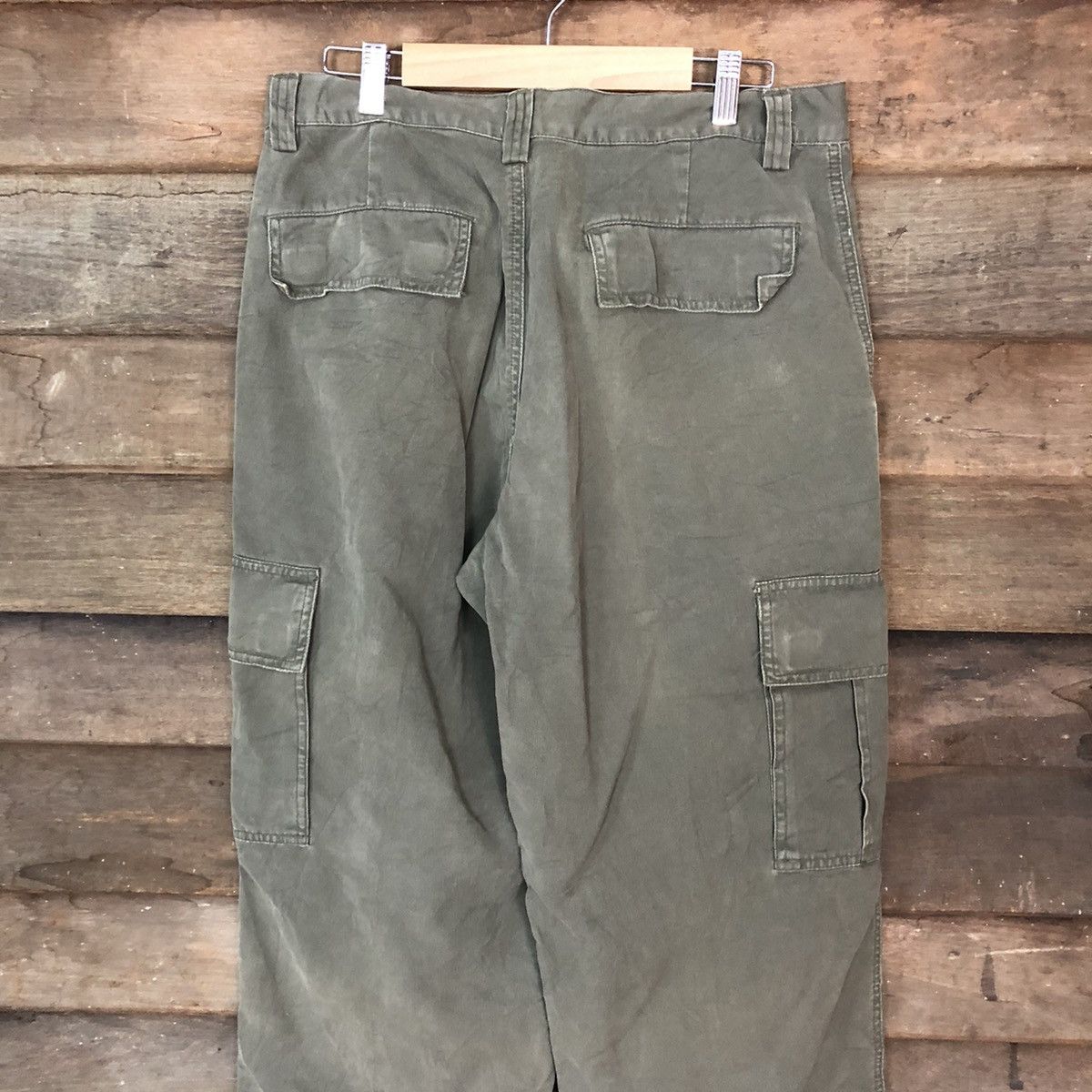 Faded Glory Japan faded Green multi pocket tactical Cargo Pants #6882 Size US 32 / EU 48 - 11 Thumbnail