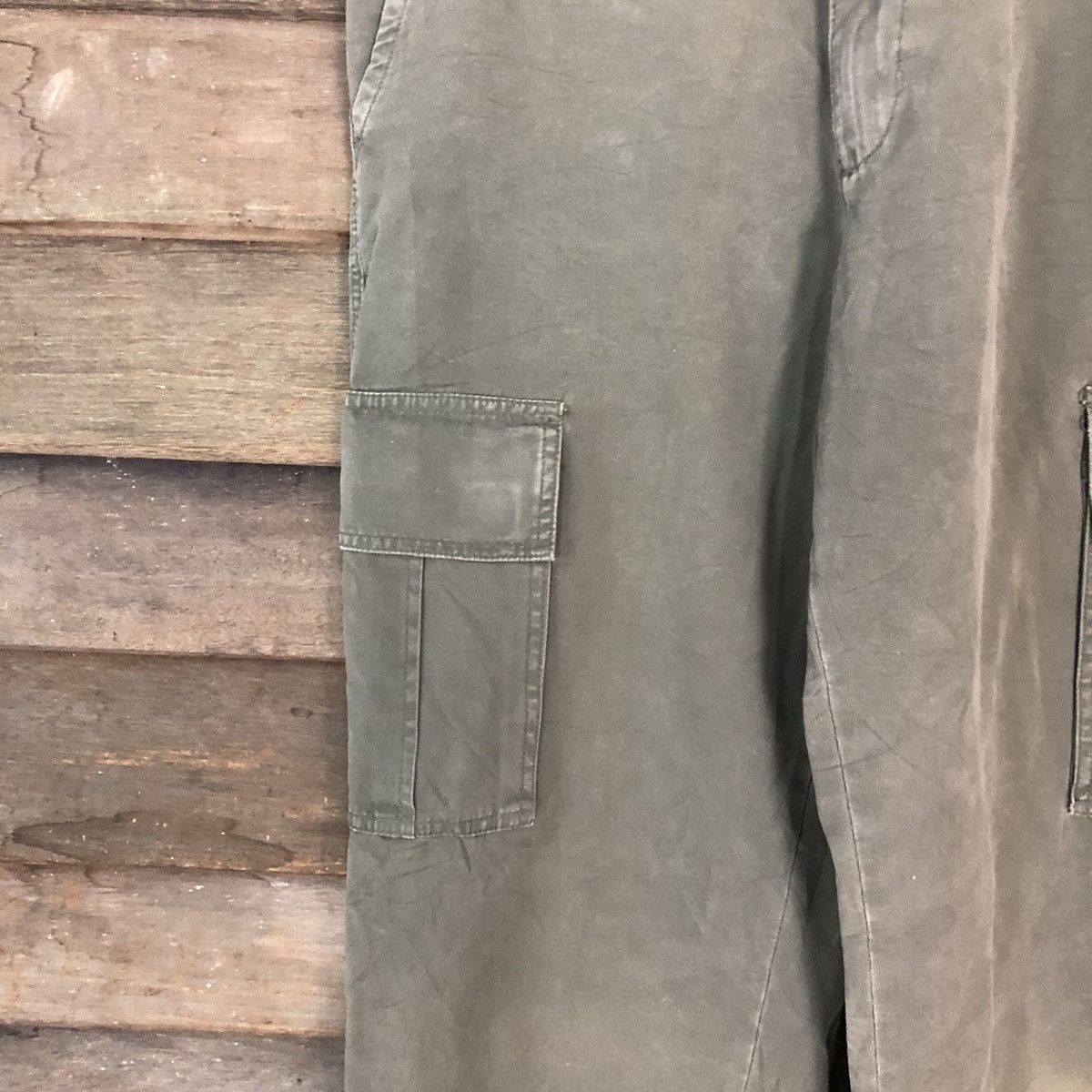 Faded Glory Japan faded Green multi pocket tactical Cargo Pants #6882 Size US 32 / EU 48 - 6 Thumbnail