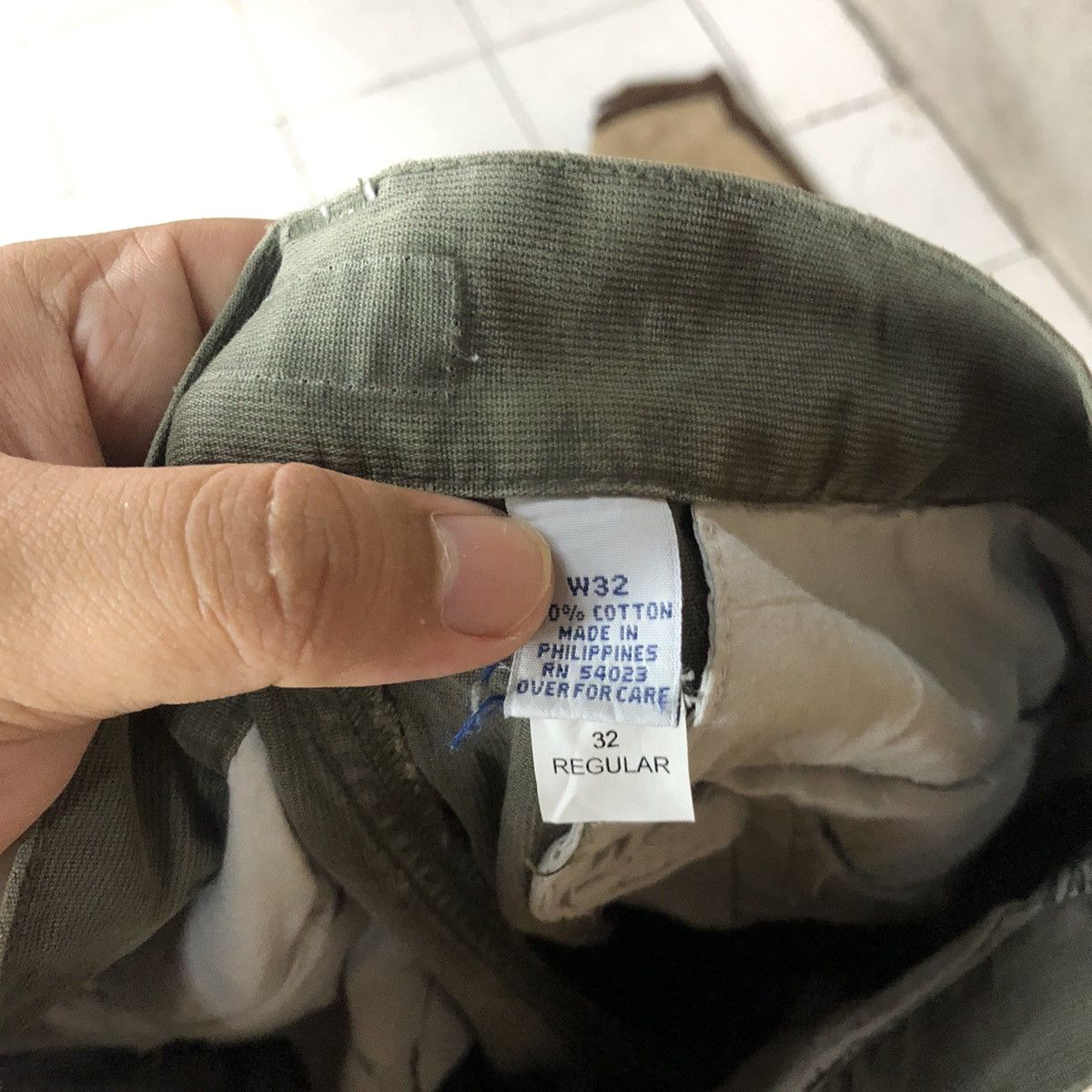 Faded Glory Japan faded Green multi pocket tactical Cargo Pants #6882 Size US 32 / EU 48 - 15 Thumbnail
