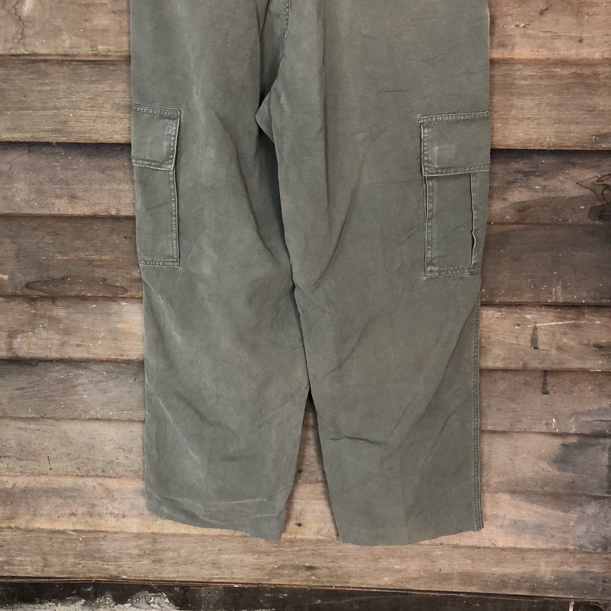 Faded Glory Japan faded Green multi pocket tactical Cargo Pants #6882 Size US 32 / EU 48 - 12 Thumbnail