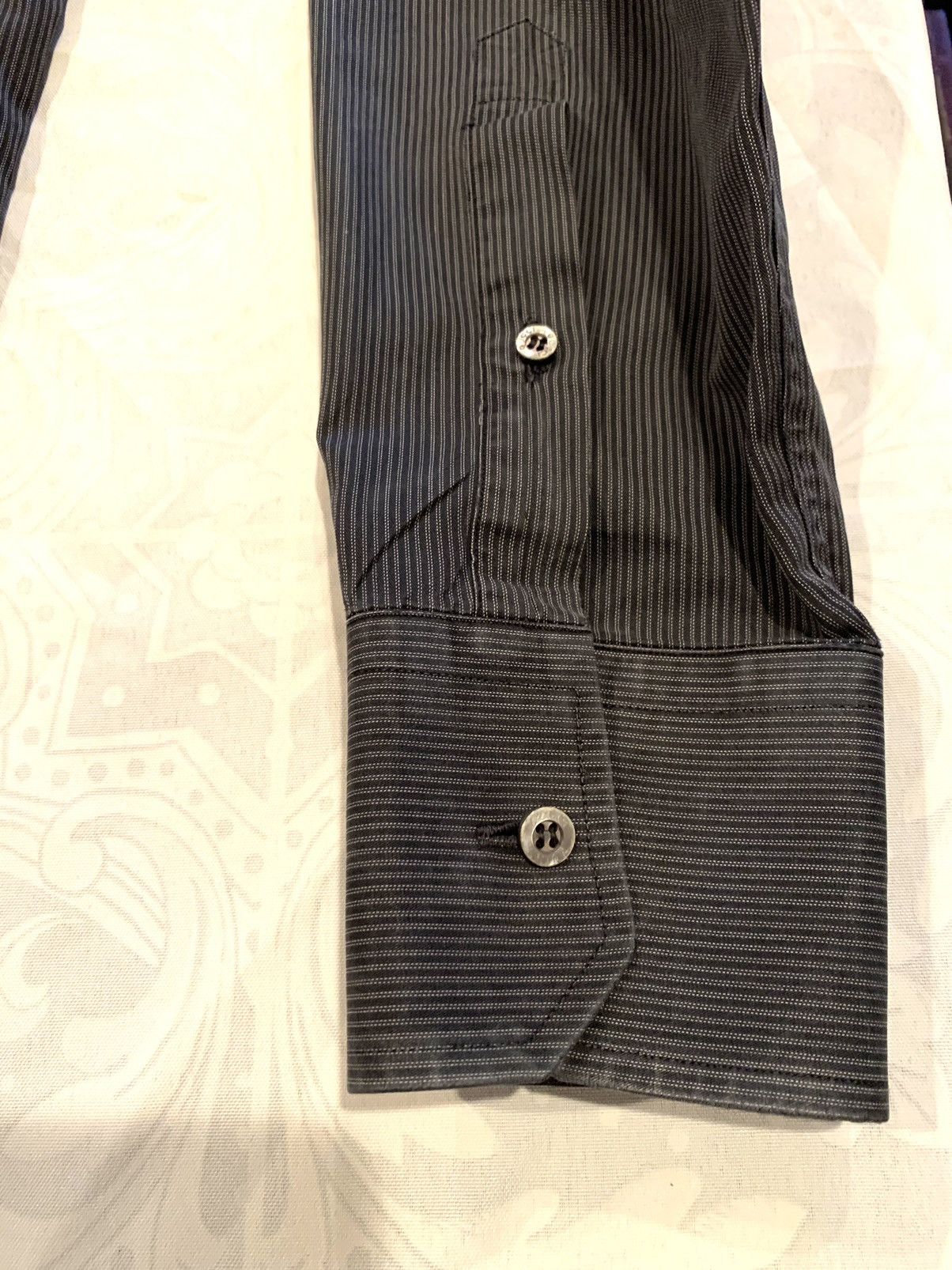 Gucci Gucci pinstripe black and gray Size US M / EU 48-50 / 2 - 6 Thumbnail
