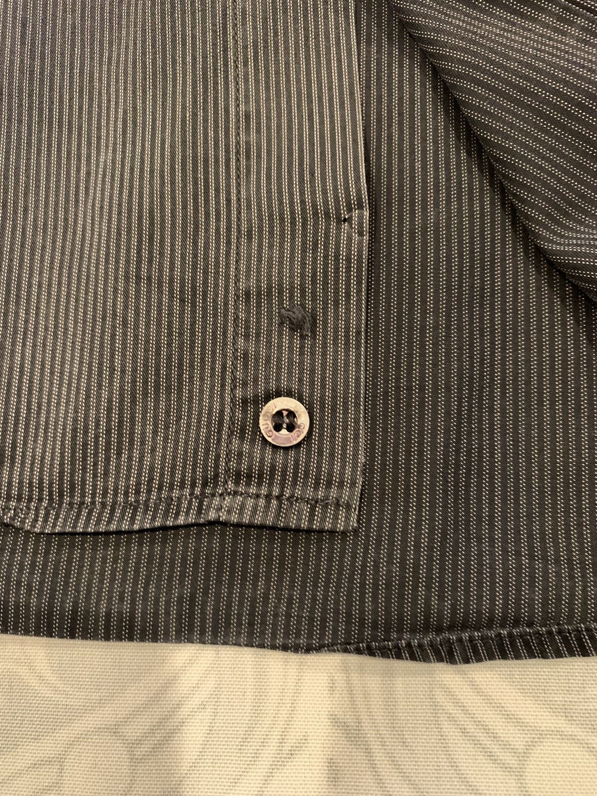 Gucci Gucci pinstripe black and gray Size US M / EU 48-50 / 2 - 5 Thumbnail