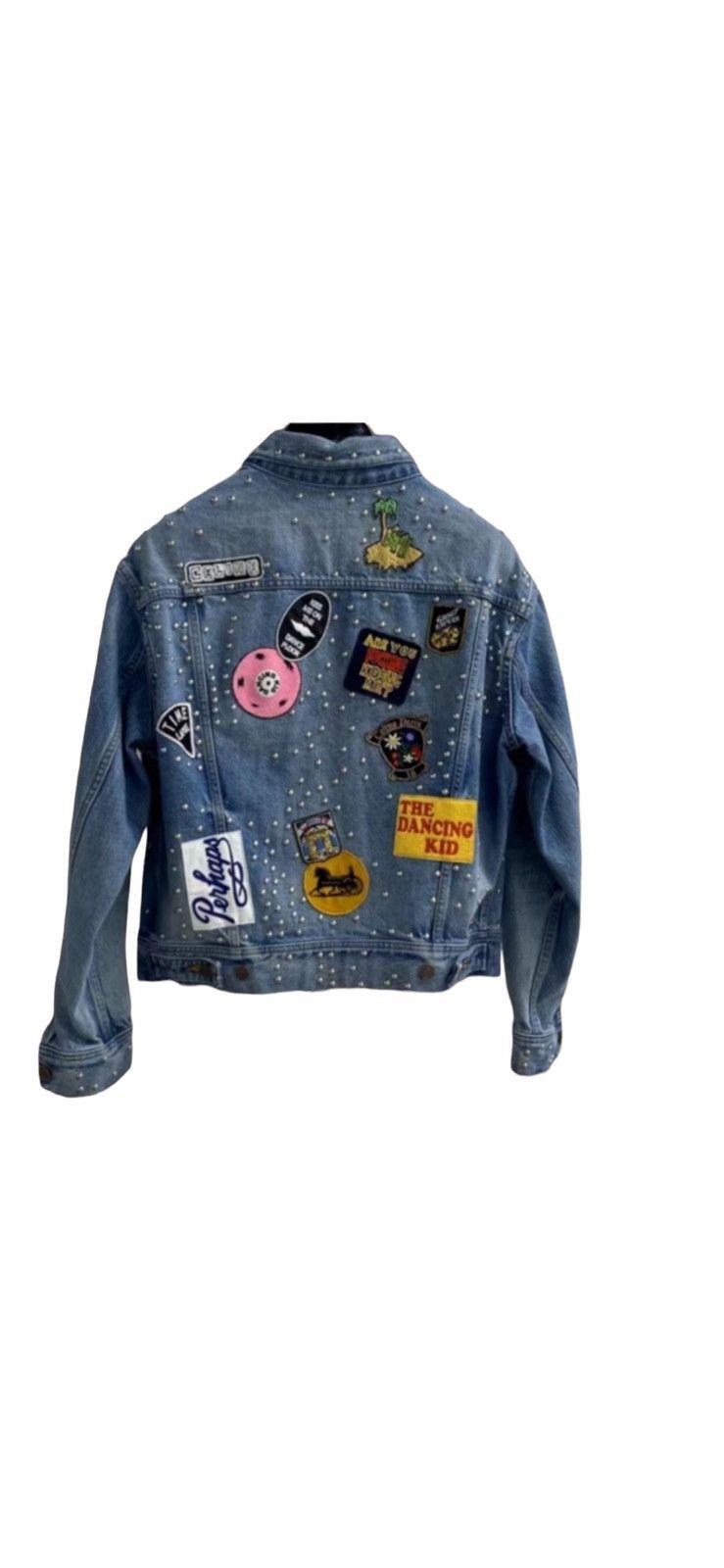 Celine Badge Denim Jacket