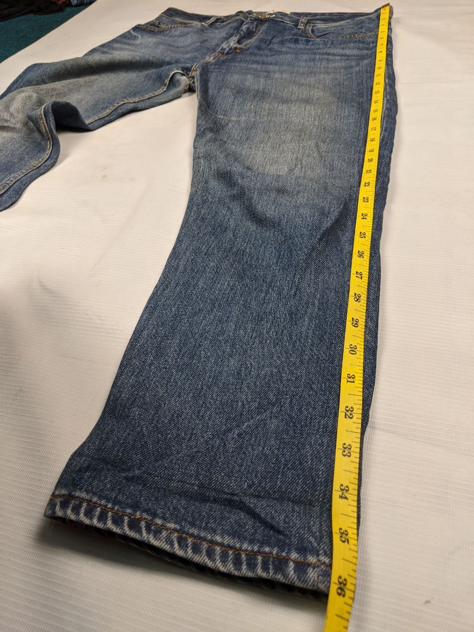 Acne Studios Acne Studios Distressed Denim Pop Vintage Blue Size US 34 / EU 50 - 18 Thumbnail
