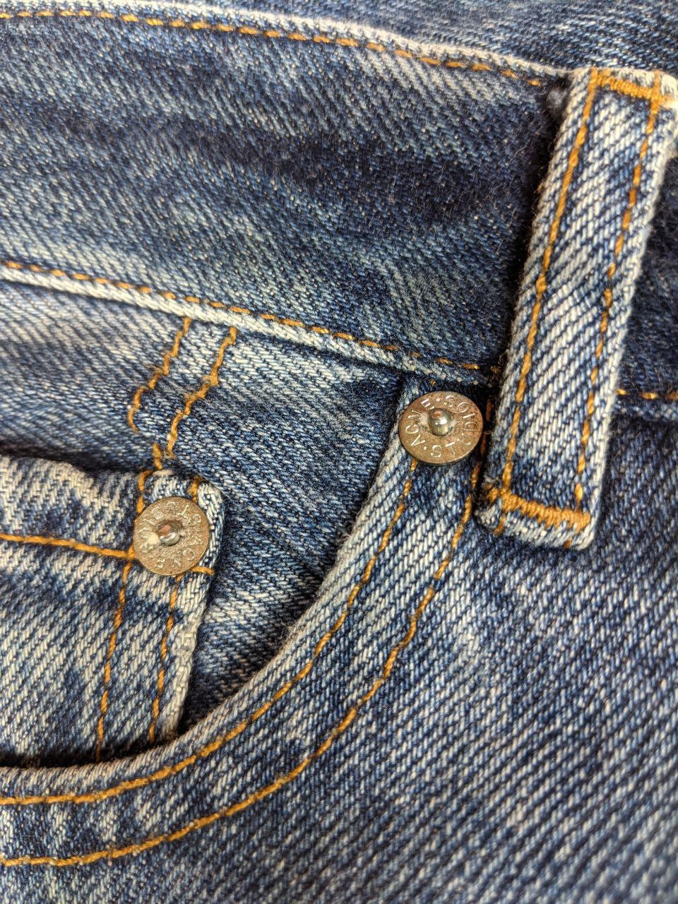 Acne Studios Acne Studios Distressed Denim Pop Vintage Blue Size US 34 / EU 50 - 5 Thumbnail