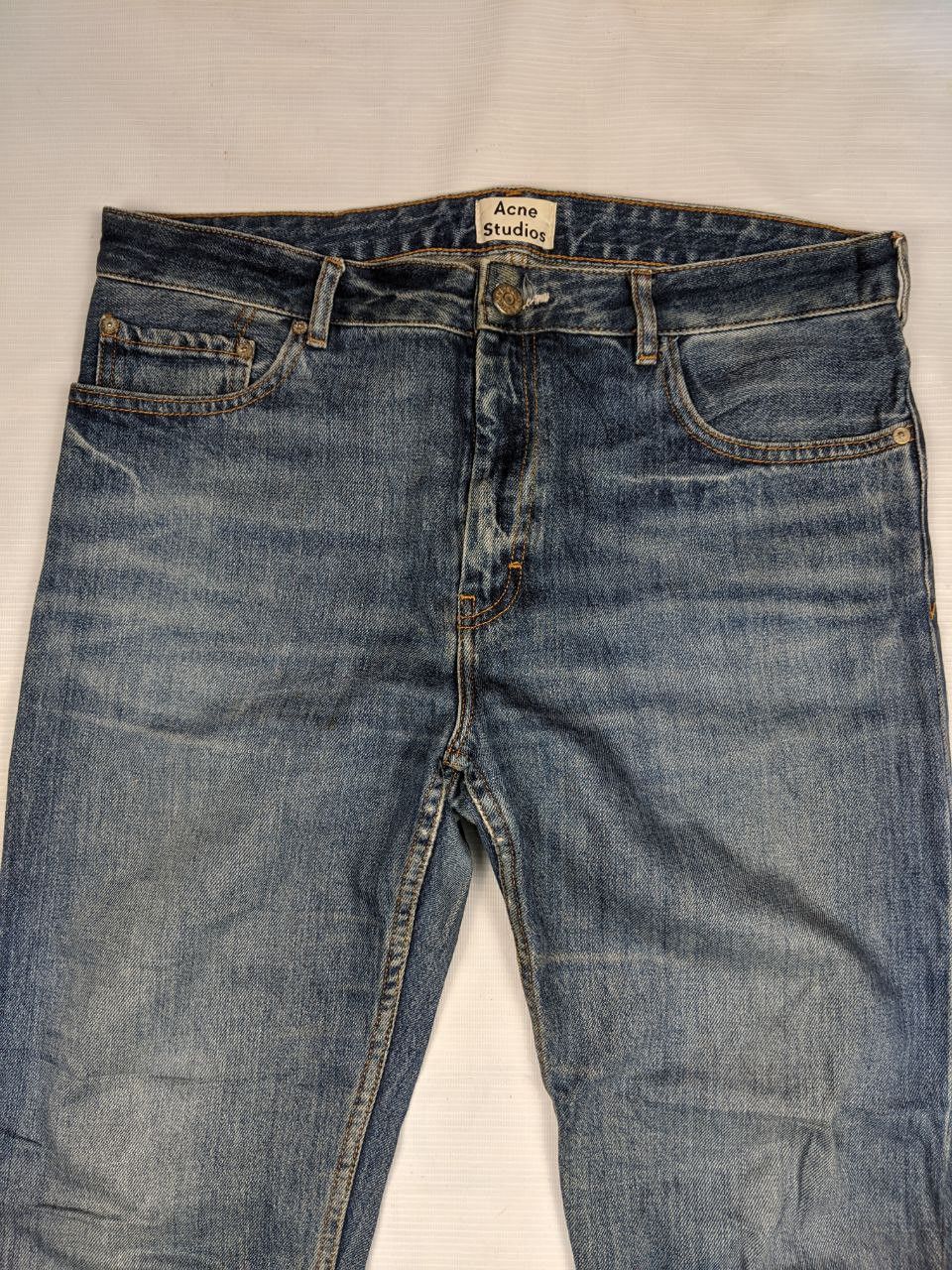 Acne Studios Acne Studios Distressed Denim Pop Vintage Blue Size US 34 / EU 50 - 3 Thumbnail