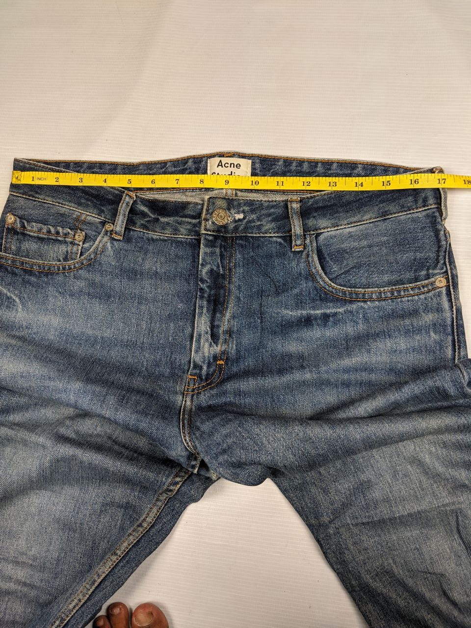 Acne Studios Acne Studios Distressed Denim Pop Vintage Blue Size US 34 / EU 50 - 15 Thumbnail