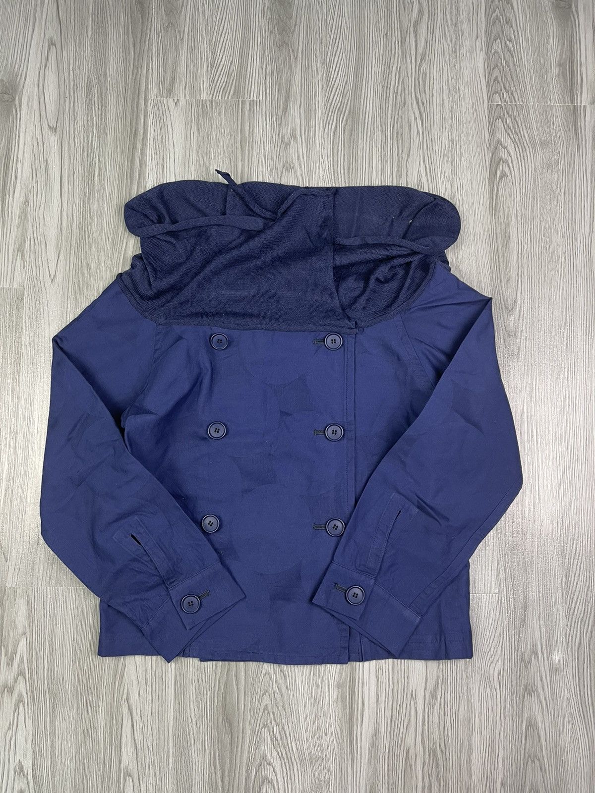 Designer × Limi Feu × Yohji Yamamoto 2021 S/S Limi Feu Round Abstract top open top netting jacket Size S / US 4 / IT 40 - 4 Thumbnail