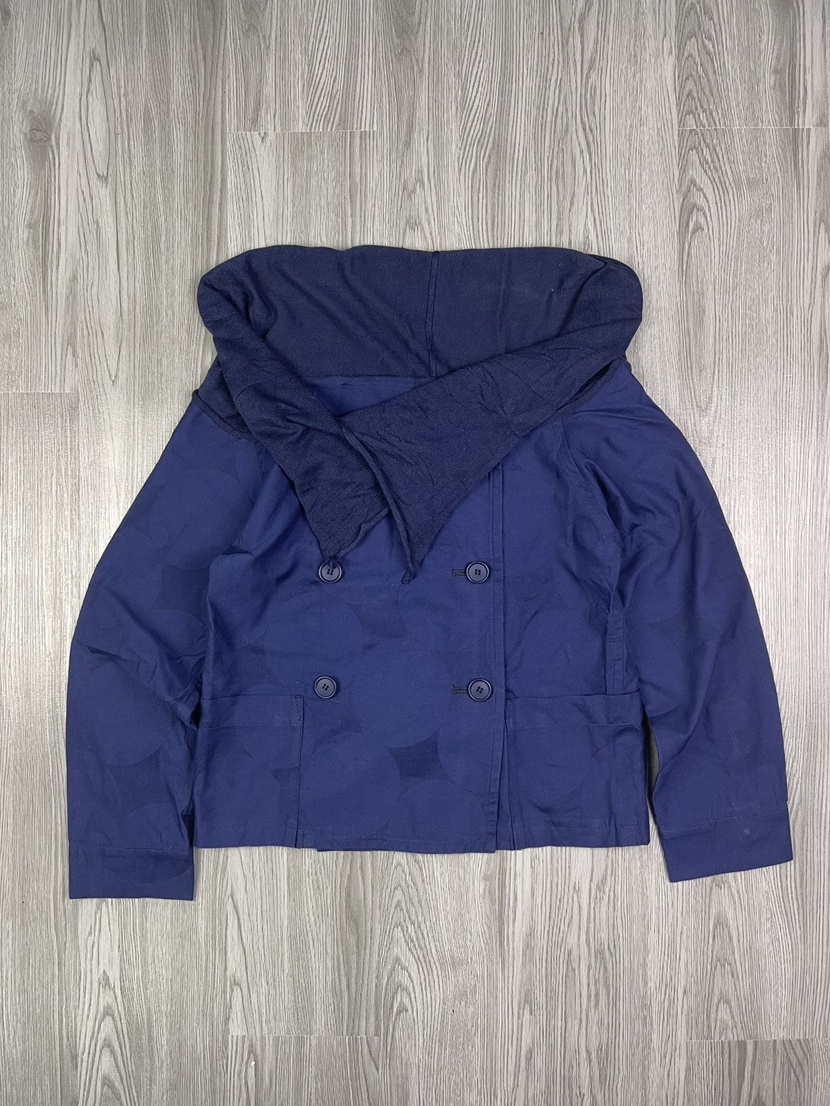 Designer × Limi Feu × Yohji Yamamoto 2021 S/S Limi Feu Round Abstract top open top netting jacket Size S / US 4 / IT 40 - 2 Thumbnail